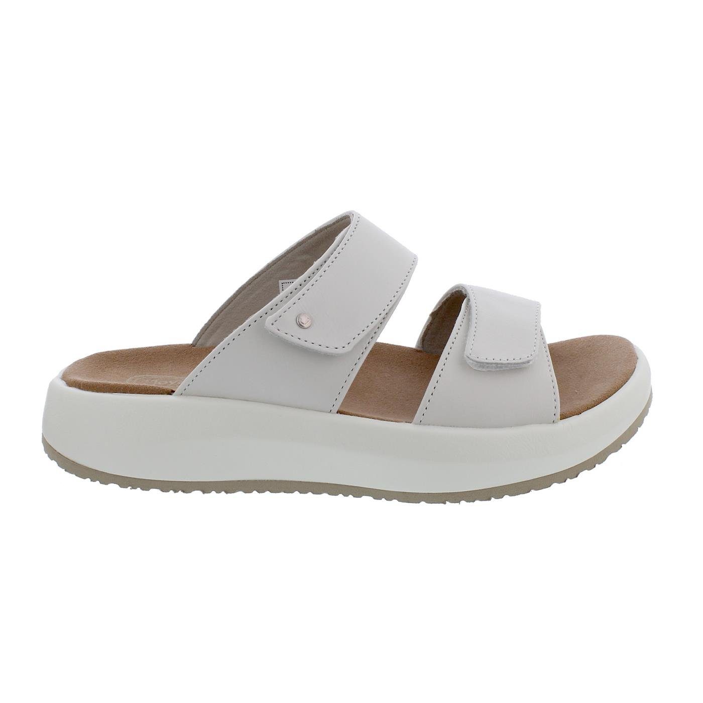 Joya Joya Vienna II White Pantolette, Full Grain Leather, Senso-Sohle, Kate Pantolette