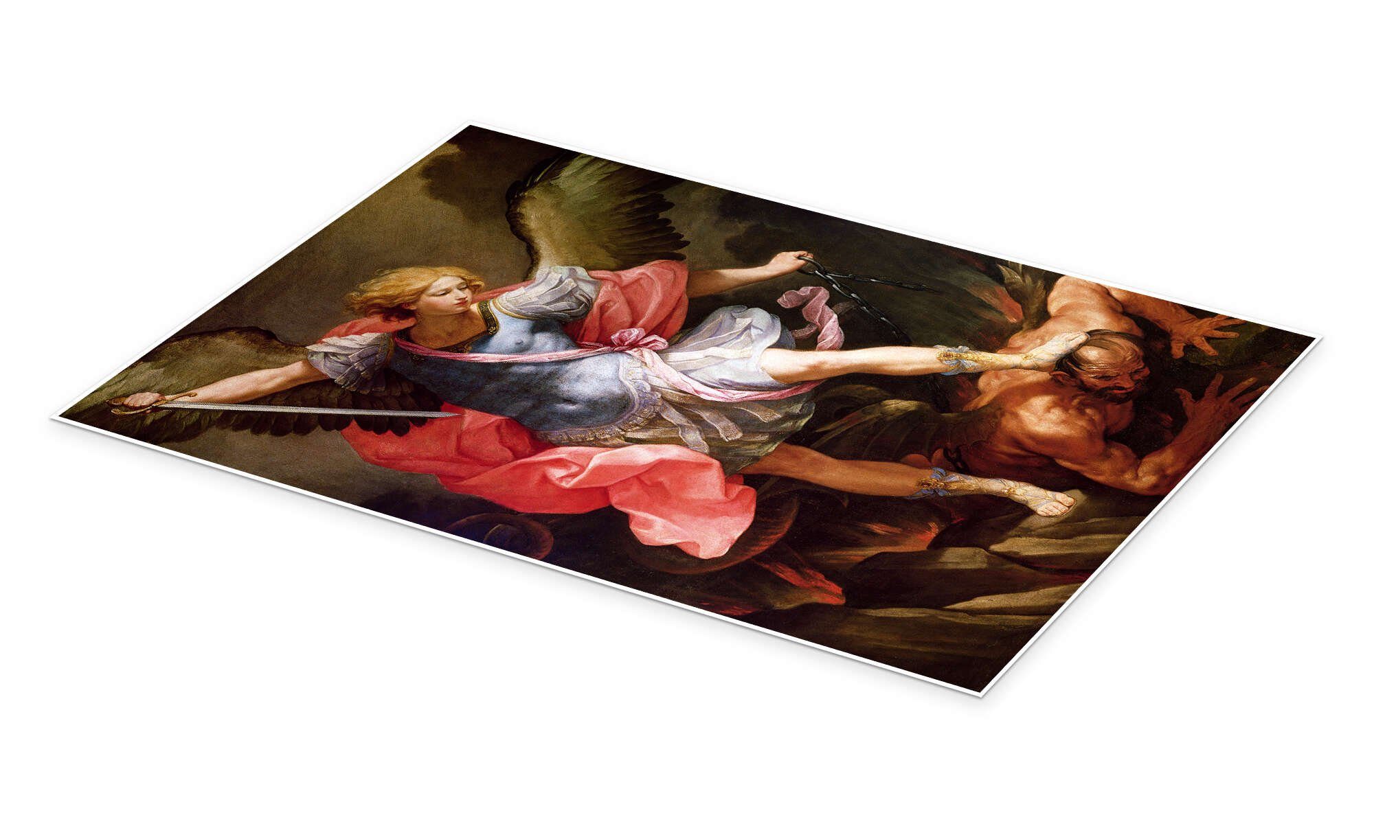 Posterlounge Poster Guido Reni, Erzengel Michael günstig online kaufen