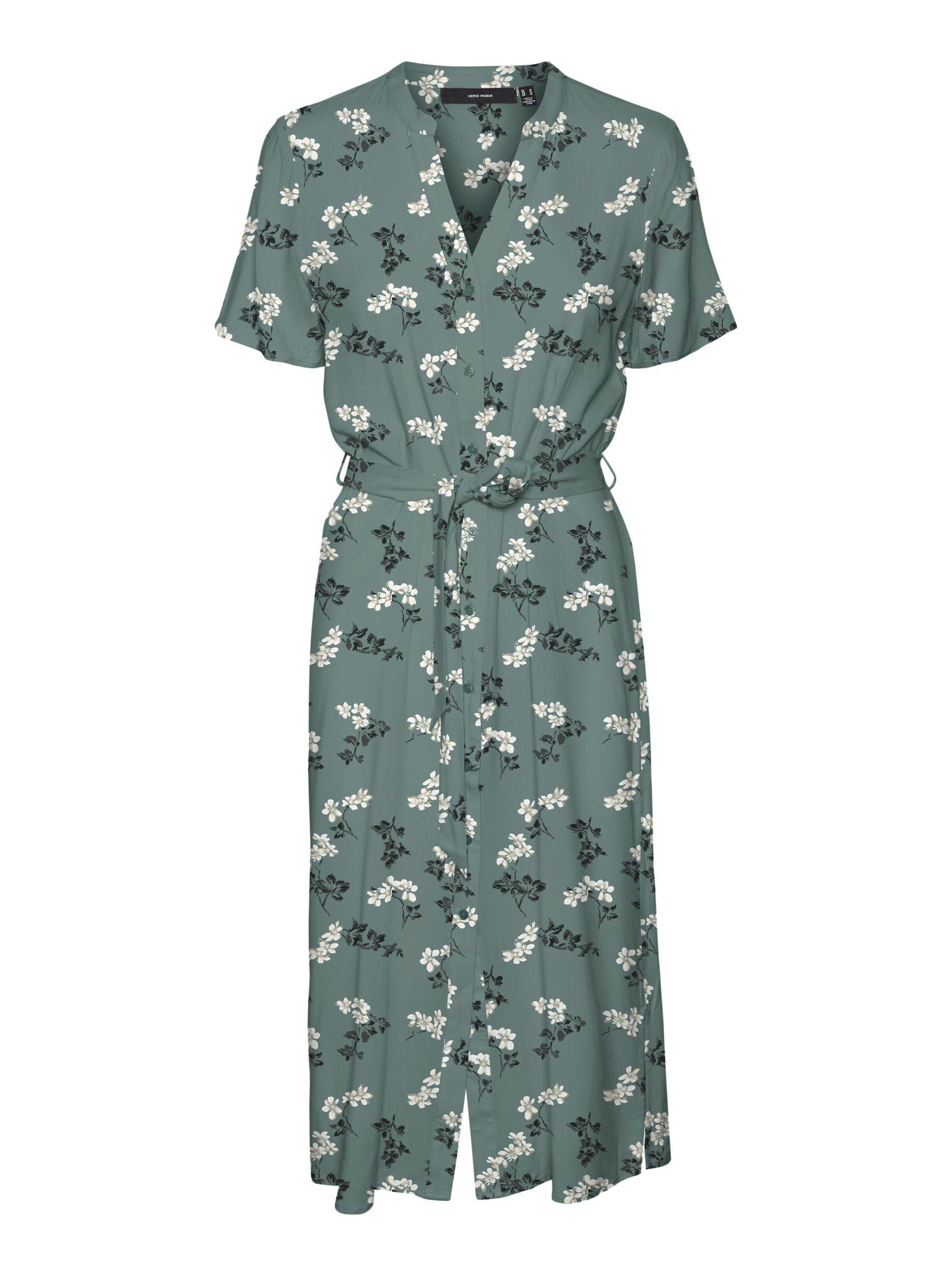Vero Moda Sommerkleid VMVica (1-tlg) Plain/ohne Details