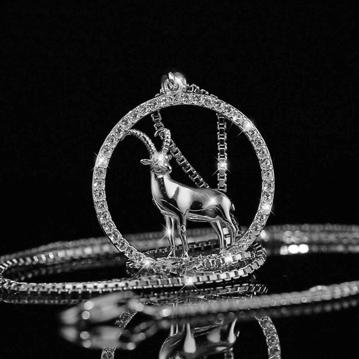 PAVELS Kette mit Anhänger Steinbock, Elegante günstig online kaufen