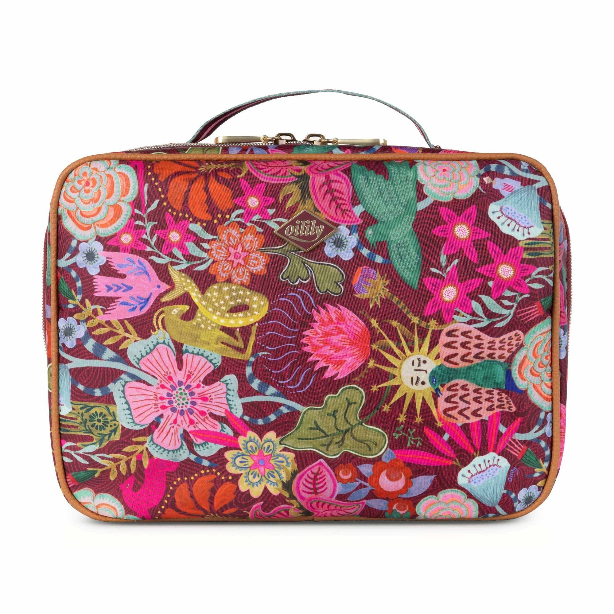 Oilily Kulturbeutel Schokland Treasues Cara, Polyester