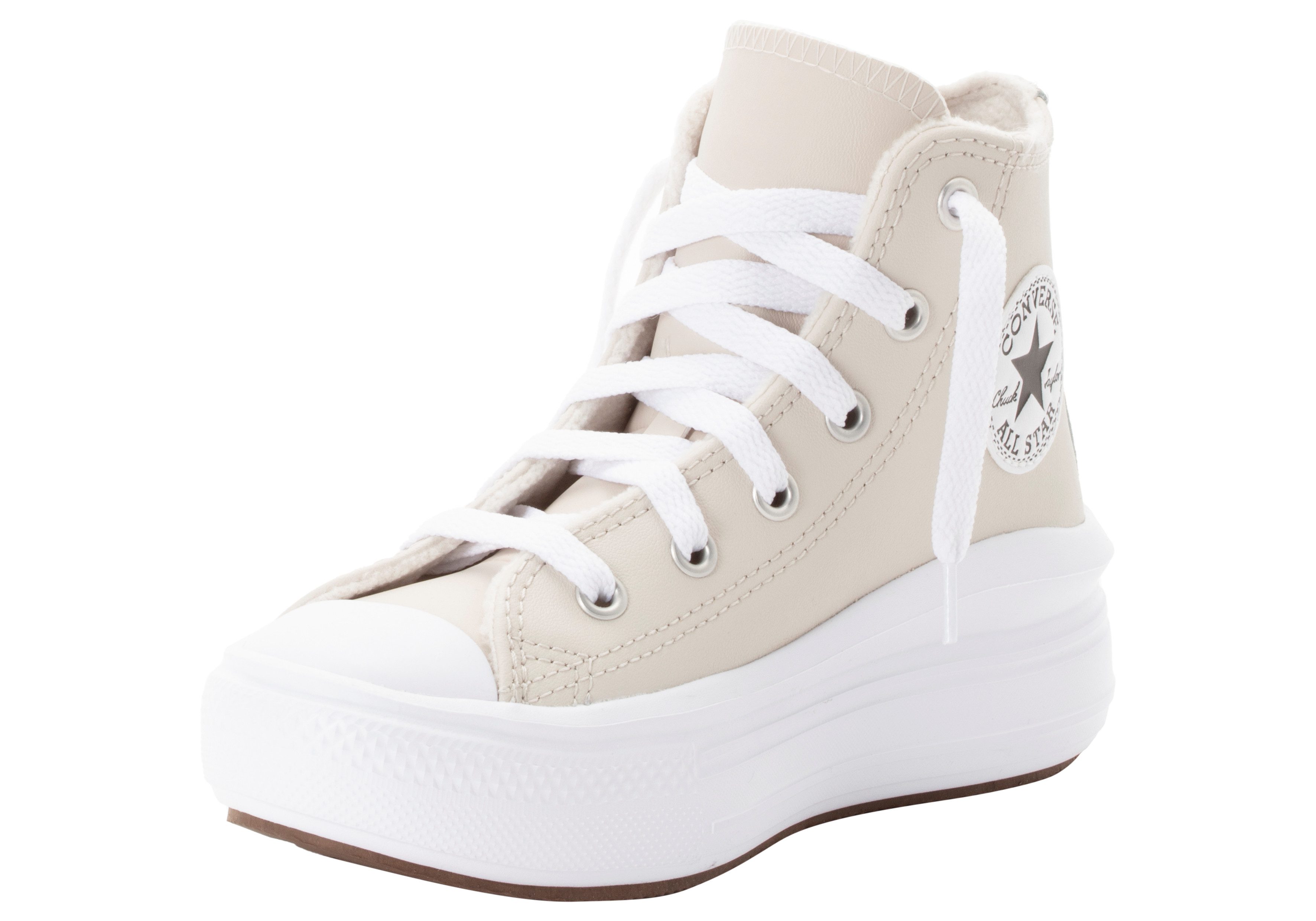 CHUCK TAYLOR ALL STAR MOVE PLATFORM COATED LEATHER Sneaker