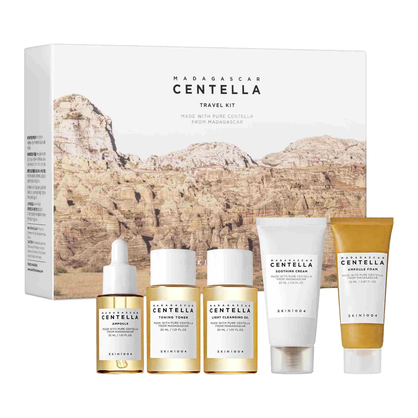 SKIN1004 Gesichtsmaske Madagascar Centella Travel Kit, 5-tlg.