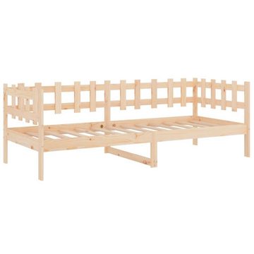 vidaXL Bett Tagesbett 80x200 cm Massivholz Kiefer