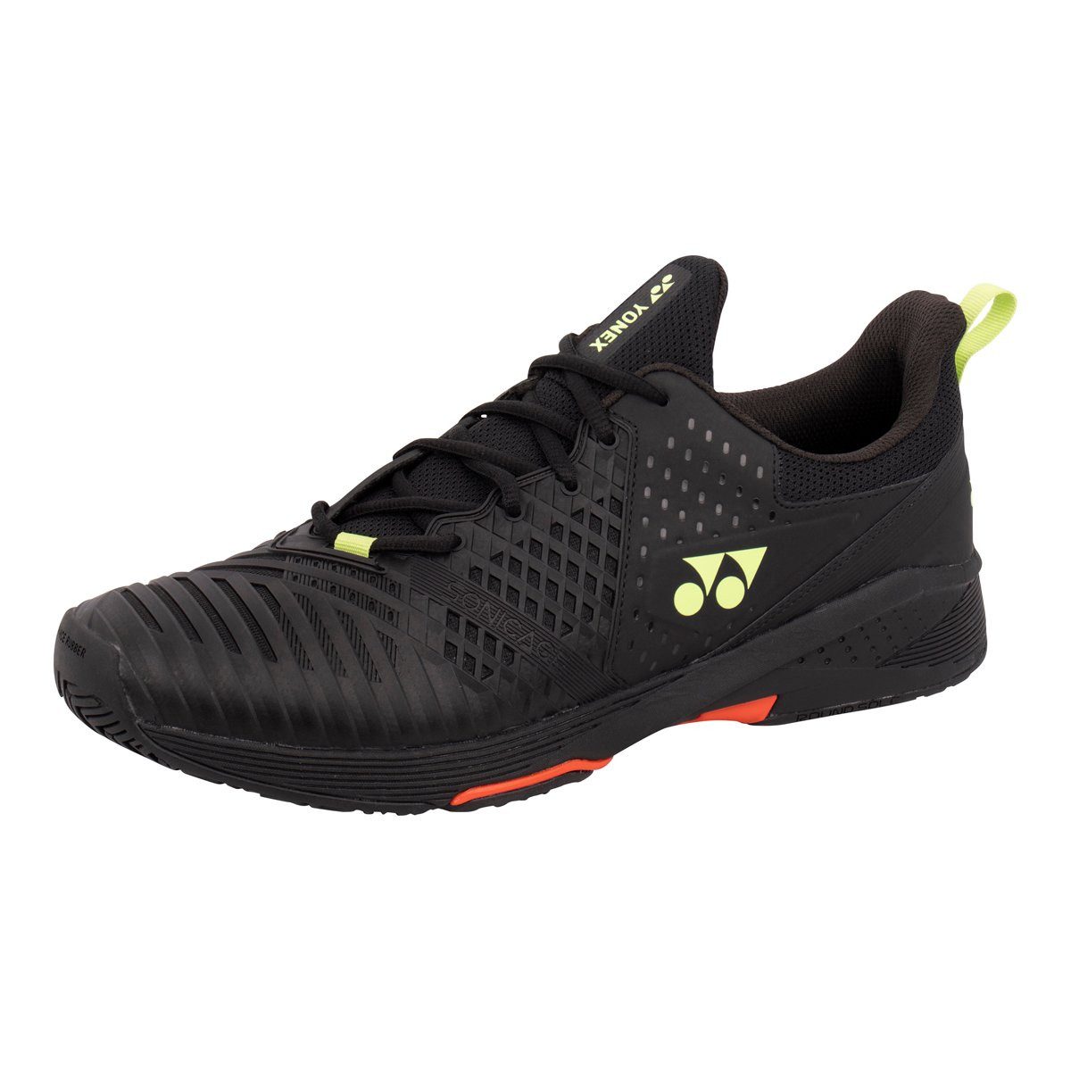 Yonex Sonicage 3 Allcourt/Dämpfung schwarz Herren Tennisschuh