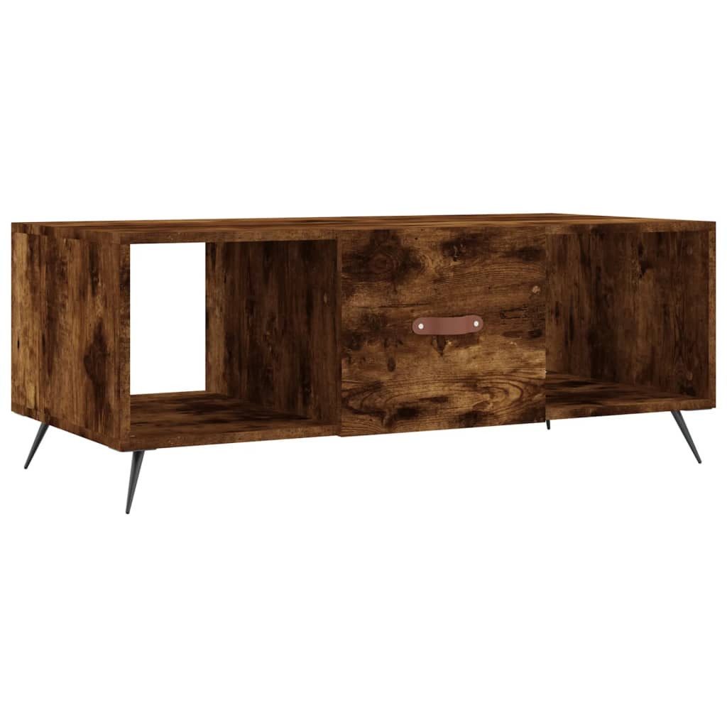 vidaXL Couchtisch Couchtisch Räuchereiche 102x50x40 cm günstig online kaufen