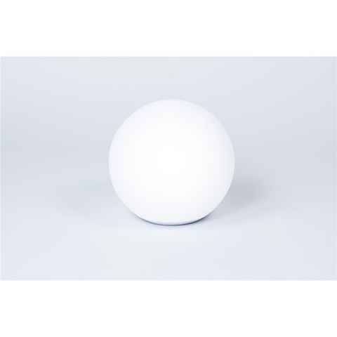 Telefunken Gartenleuchte 20er Ball Tap On, LED fest integriert, Lichtball, 20 cm, Solar, RGB Farbwechsel, Dämmerungssensor