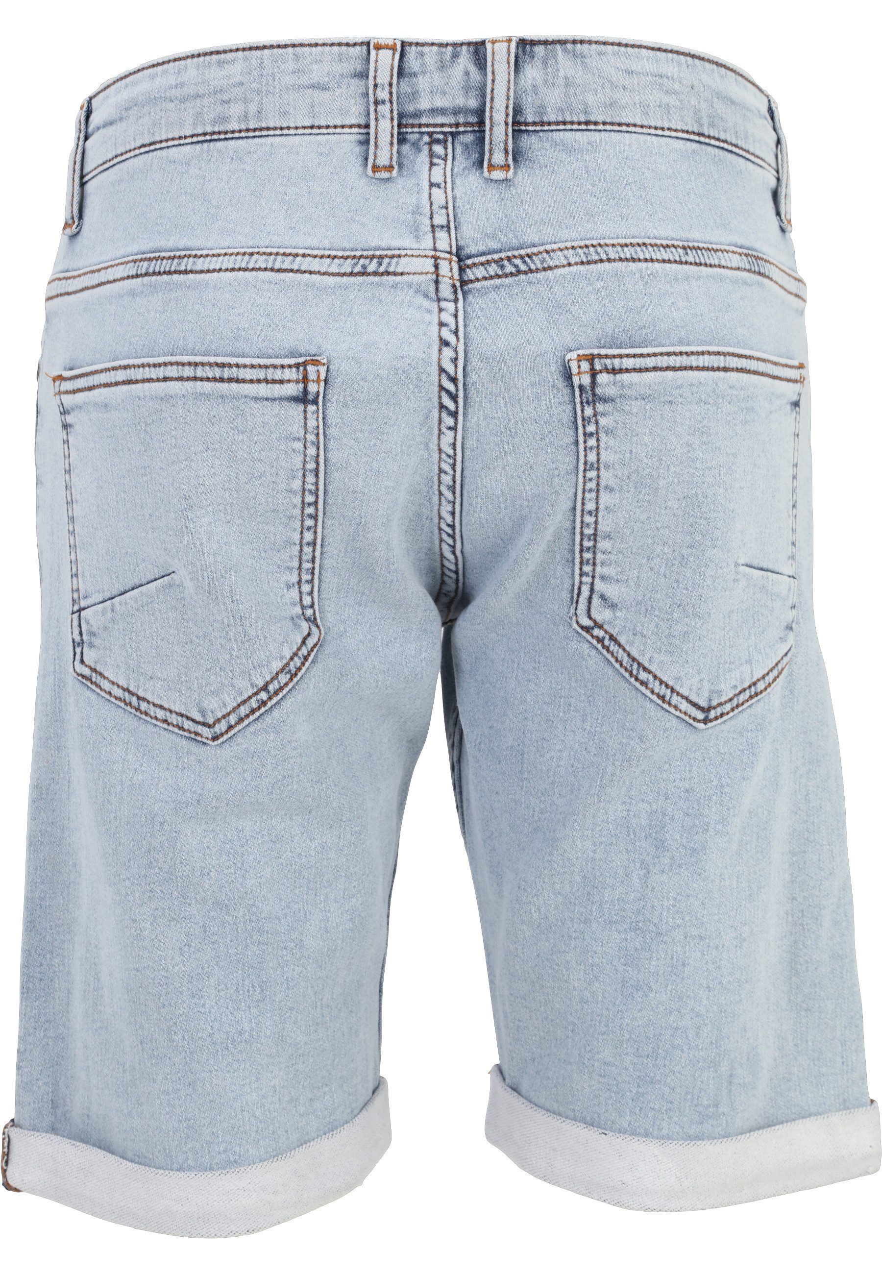 2Y Premium Stoffhose 2Y Premium Herren 2Y Basic Slim Fit Denim Shorts (1-tlg)