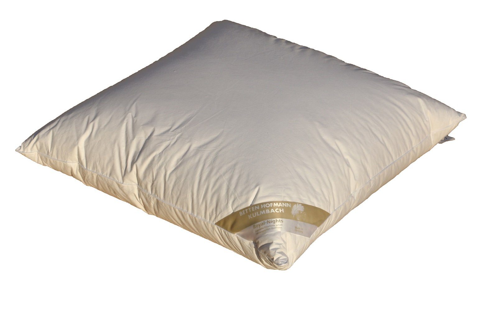 Betten Hofmann Kopfkissen Hofmann Franken kuschelweiches Daunenkissen Kopfk günstig online kaufen