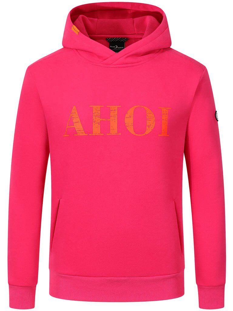 Blue Wave Kapuzenpullover Ahoi Unisex Sweathoody mit AHOI-Print - Kapuzenpullover mit Taschen