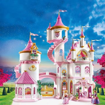 Playmobil® Konstruktions-Spielset Princess Märchen Prinzessinnenschloss Groß mit drehbarer Tanzplatte, (Märchen Prinzessin Schloss, Spielset, Jungs & Mädchen, Prinzessinen, 654 St., ab 4 jahren, Bausteine Konstruktionsspielzeug), Konstruktionsspielsteine Kinder Erwachsene Konstruktion Spielzeug