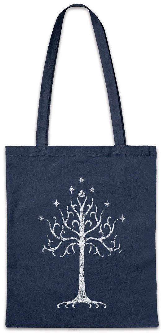 Beuteltasche White Tree Stofftasche Lord of Herr der Mordor Gondor Frodo the Rings