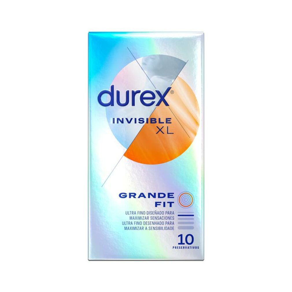 durex Kondome Kondome Unsichtbar XL 10ud