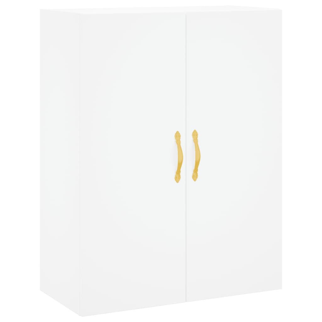 vidaXL Hängeschrank Wandschrank Weiß 69,5x34x90 cm (1-St)
