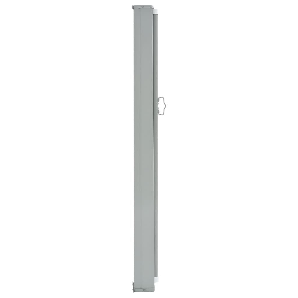 vidaXL Seitenmarkise 100 x 300 cm Ausziehbare Seitenmarkise 100x300 cm Creme Sichtschutz Wi