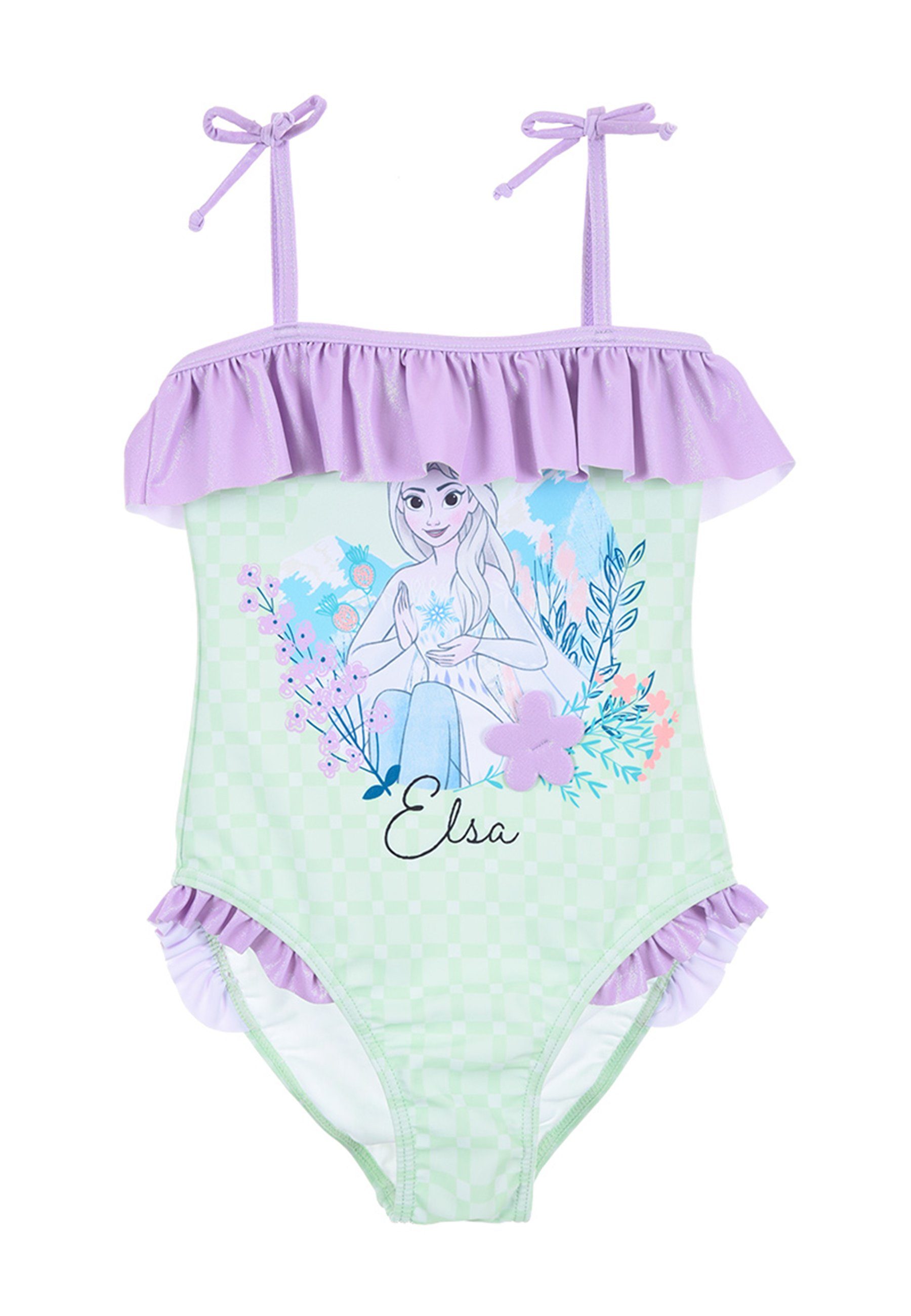 im Sonderangebot Disney Frozen Badeanzug Elsa Bademode Einteiler Badeanzug Mädchen