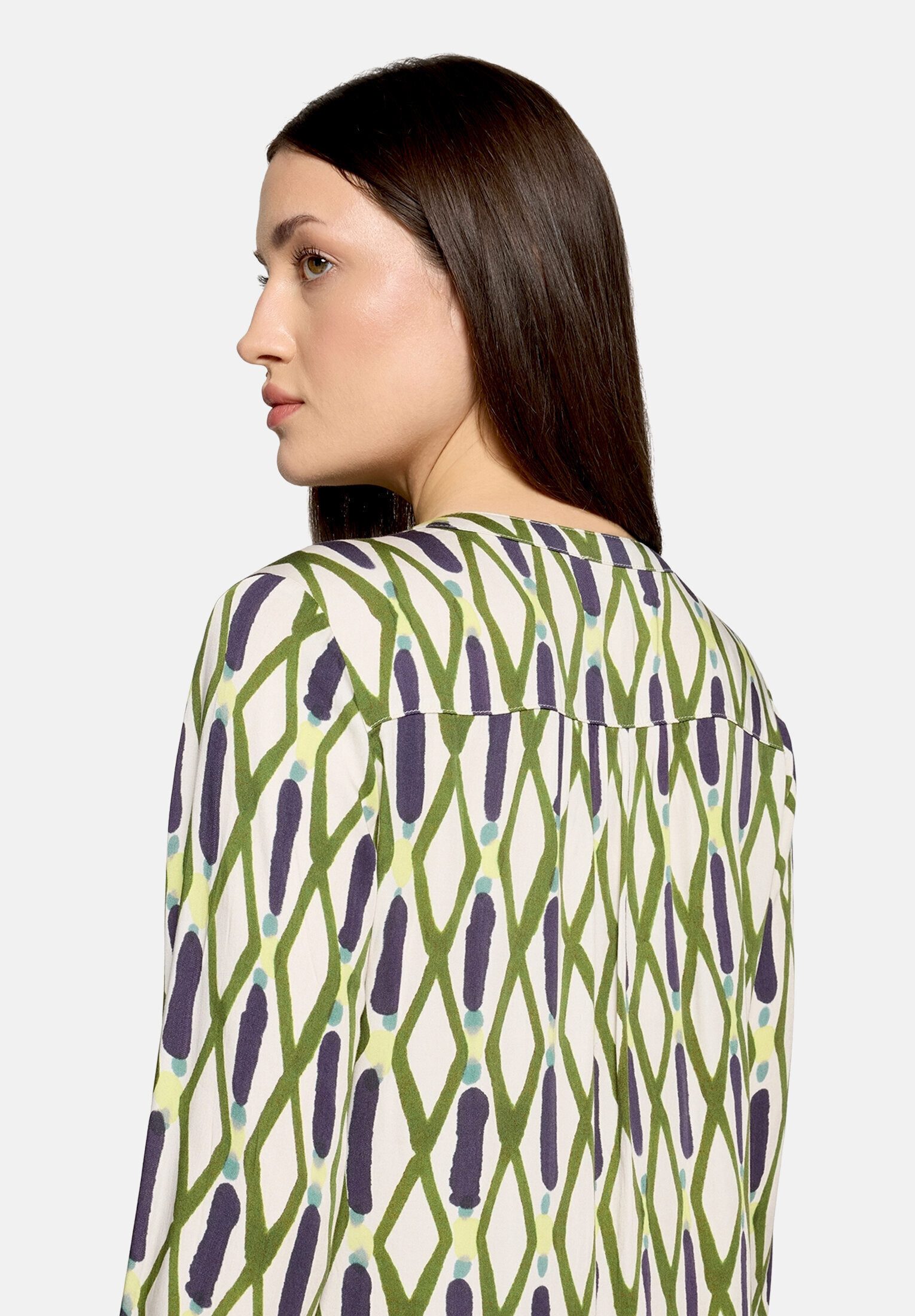 Cartoon Schlupfbluse Damen mit Muster