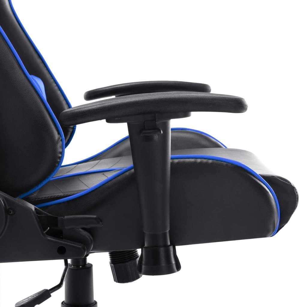 Kunstleder und Schwarz Gaming-Stuhl Bürostuhl vidaXL Blau