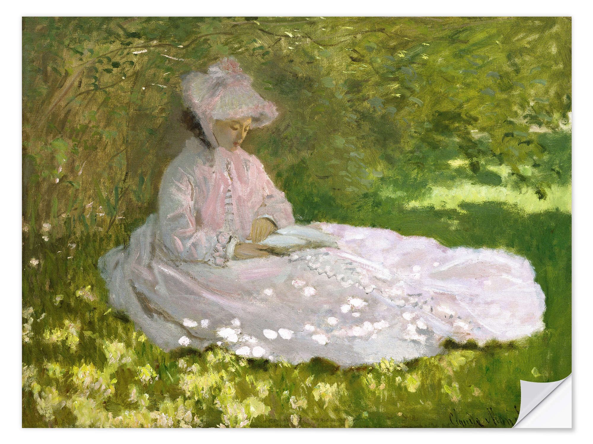 Wandfolie Claude Monet
