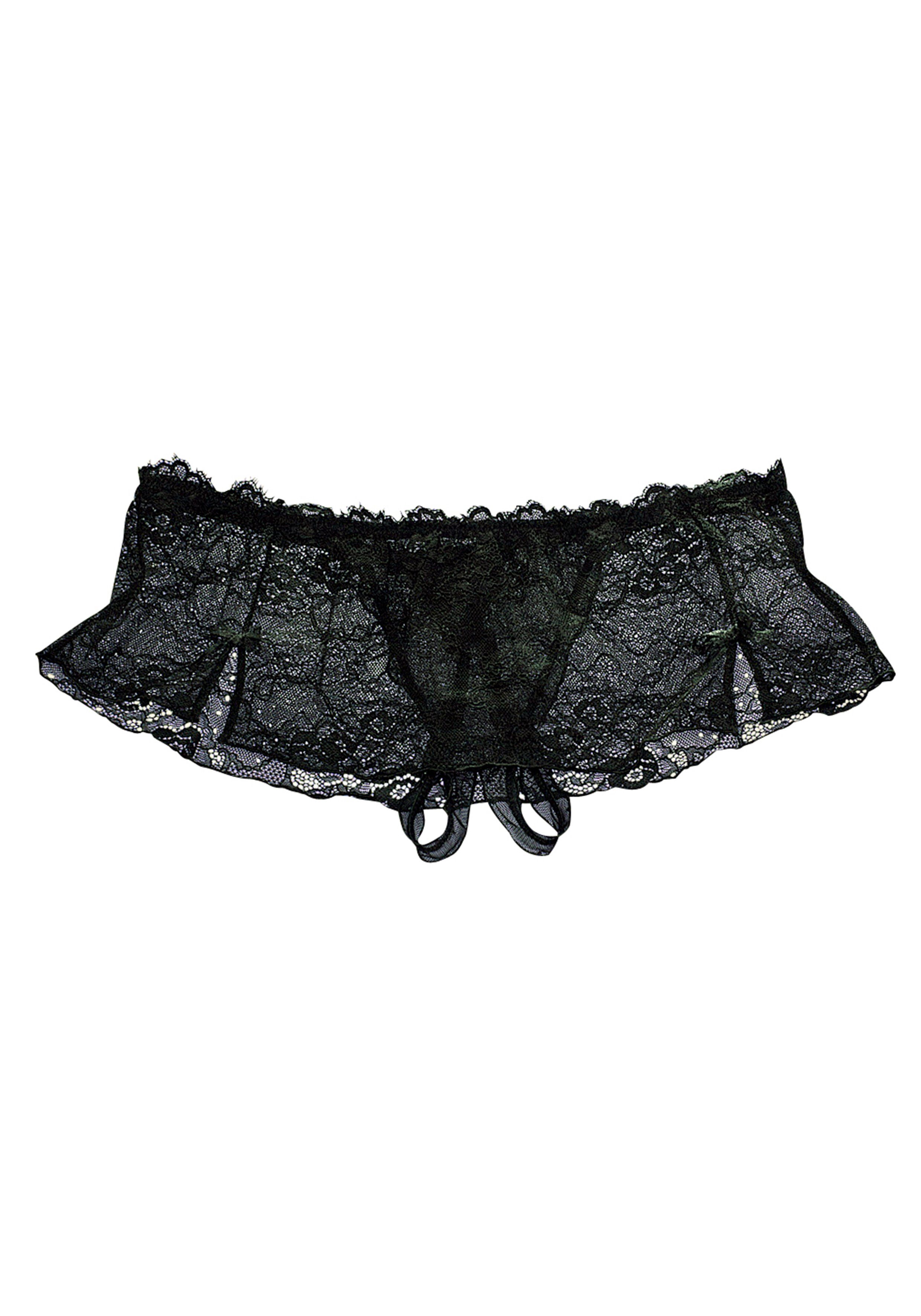 petite gold aus fleur Stringpanty-Ouvert Vollspitze