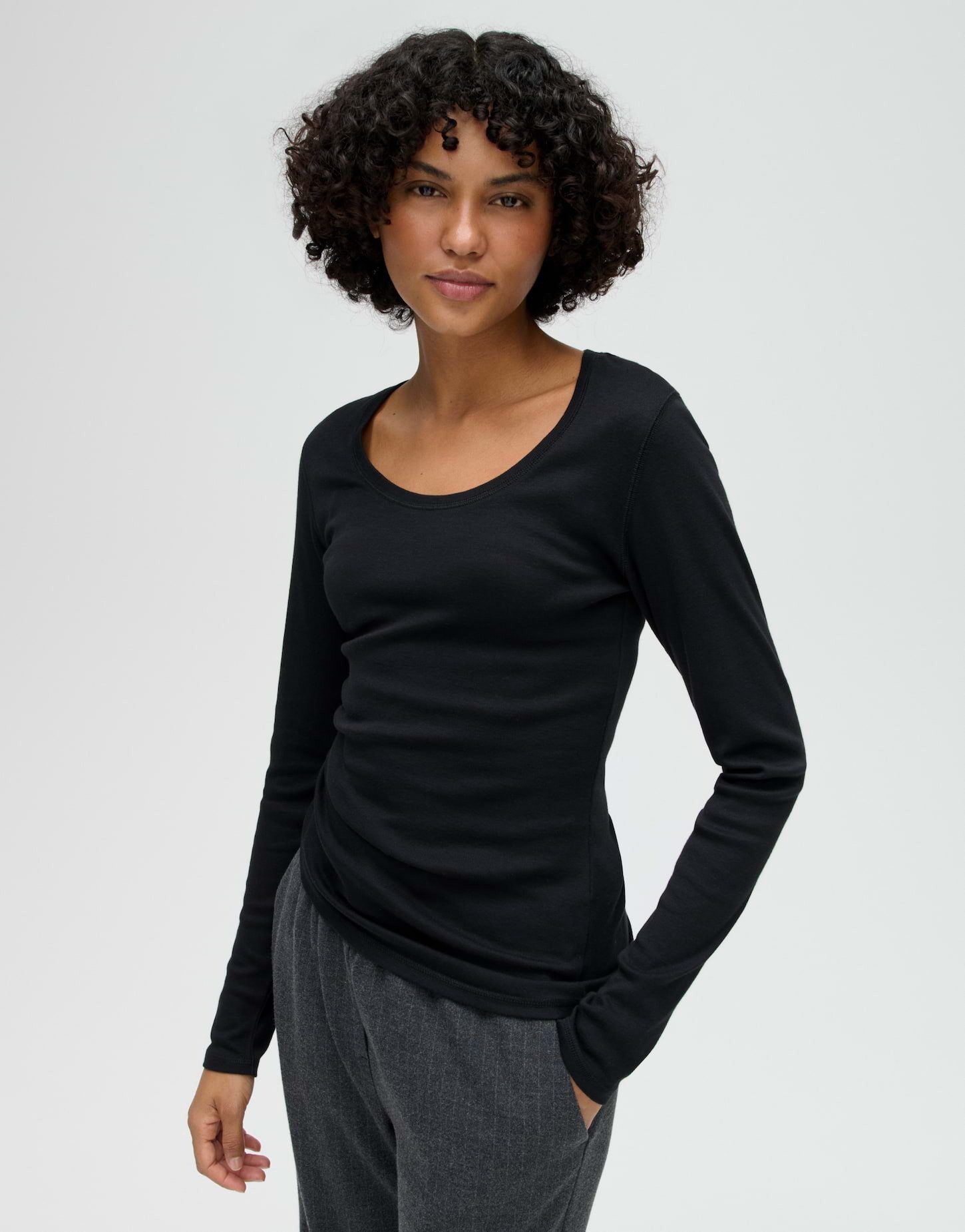 Langarmshirt SORANA aus BCI Cotton Mix
