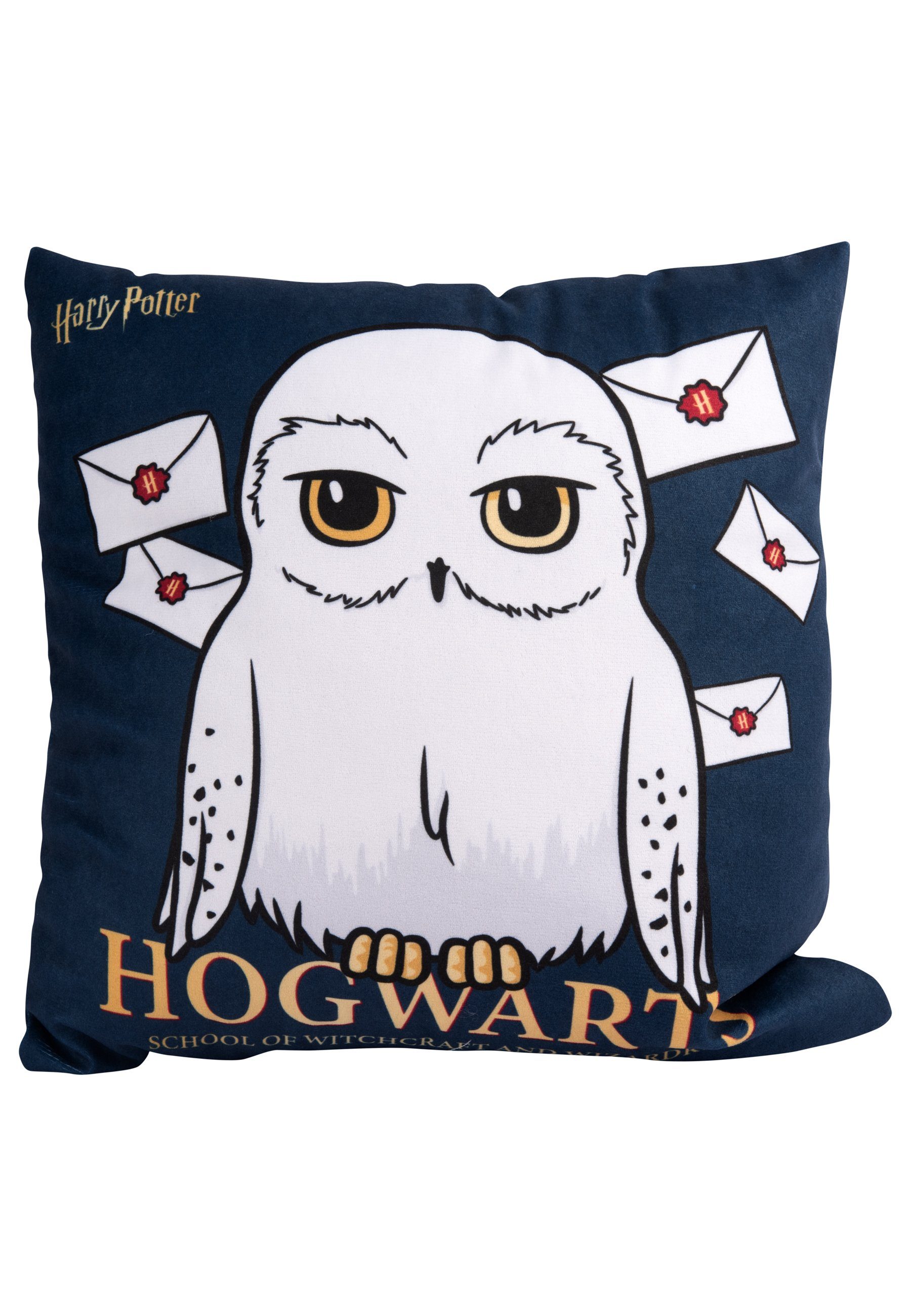 United Labels® Декоративные подушки Harry Potter - Hedwig - Hogwarts - School of Witchcraft and Wizardry