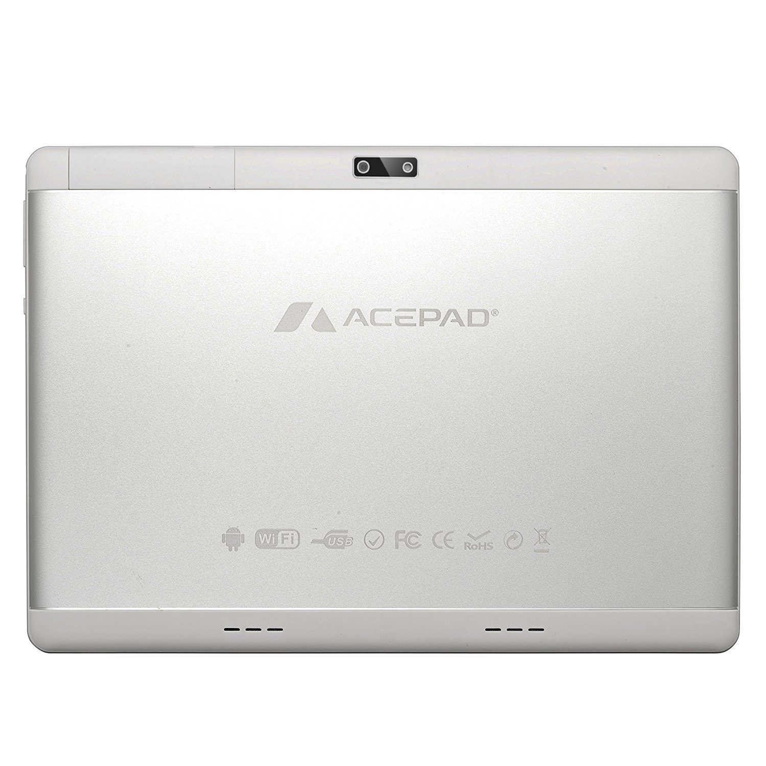 (LTE), 10", mit Full-HD 4G FHD USB-Tastaturtasche) A145T (10.1", 128 6GB GB, mit USB-Tastatur Acepad 1920x1200, v2024 Ram, Android, Tablet Weiß Wi-Fi,
