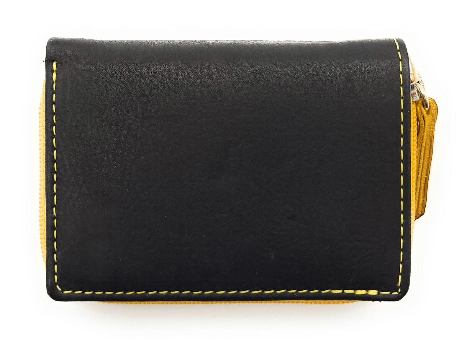 JOCKEY CLUB Mini Geldbörse kleines echt Leder Portemonnaie mit Sichtfach außen, RFID Schutz, Reißverschlussmünzfach