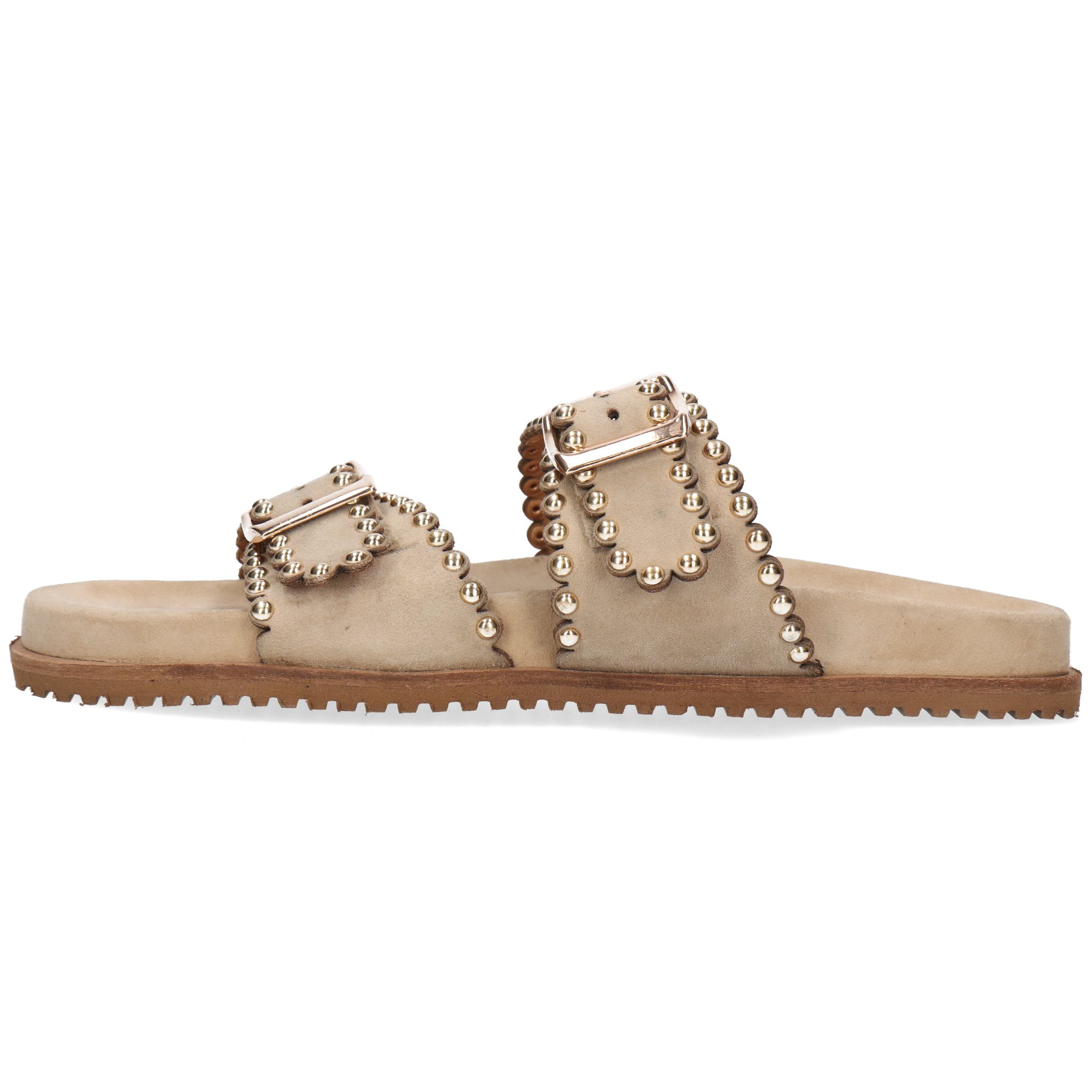 Melvin & Hamilton Eve 1 Leder-Pantoletten für Damen Pantolette Plateausohlen, Echtes Leder