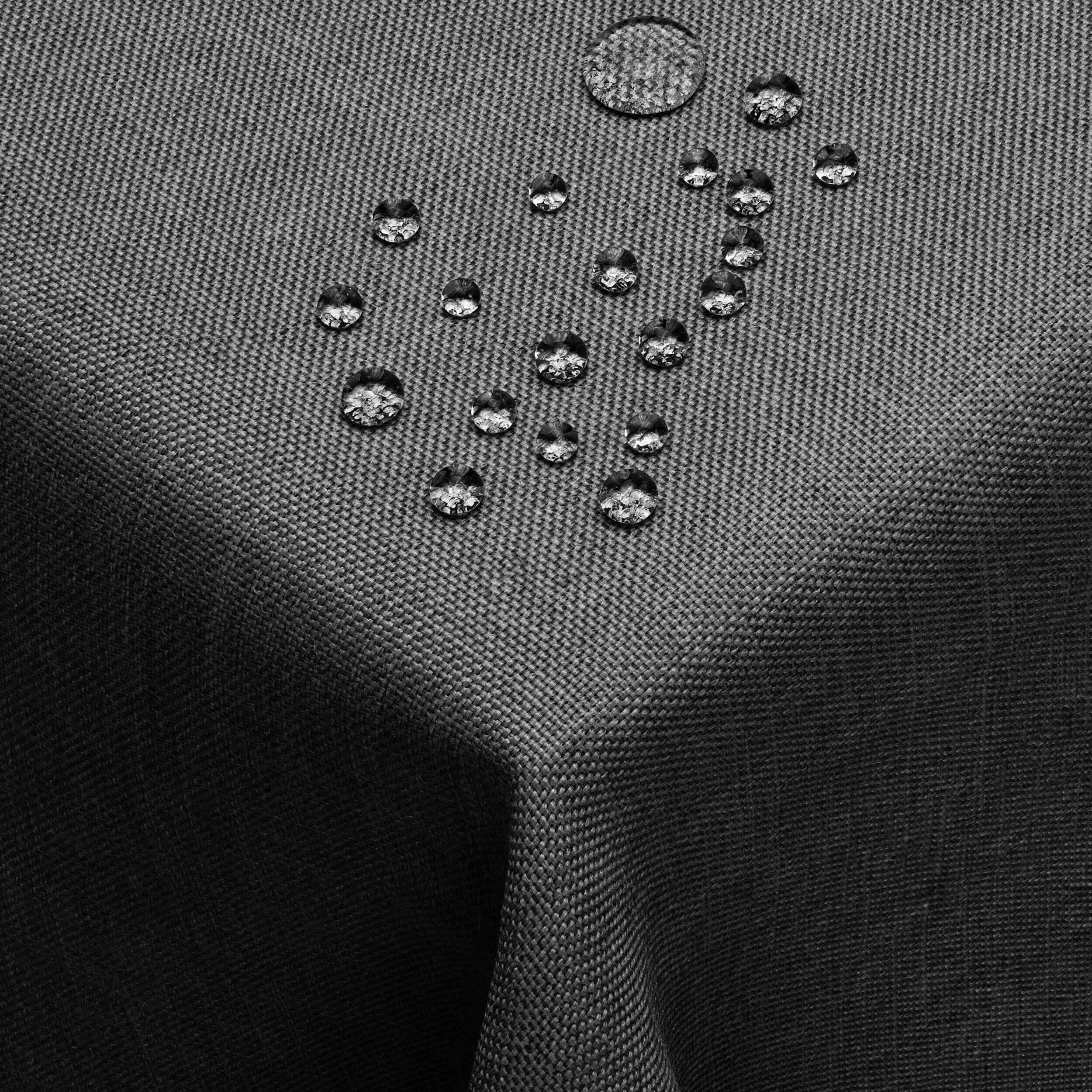 DecoHomeTextil Heimtextilmanufaktur Tischdecke Leinen Optik Tischdecke Tischtuch Abwaschbar Wasserabweisend
