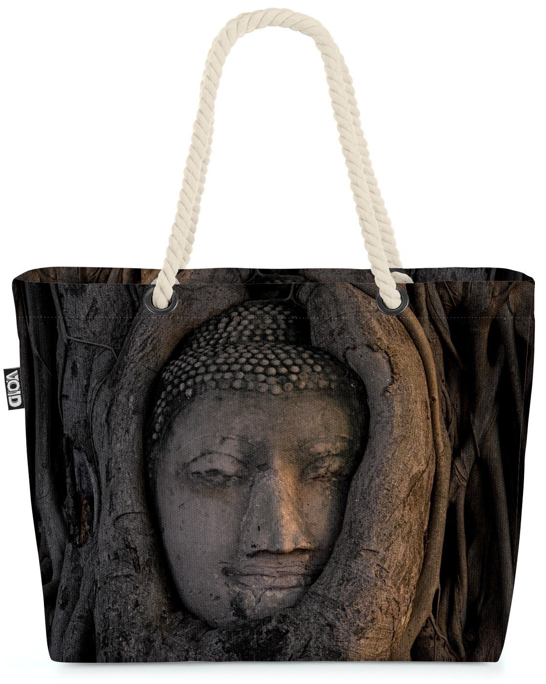 Hinduismus Strandtasche Baum VOID Buddha Kopf Bag Elefant Jainismuss Beach Gott (1-tlg), Buddhismus