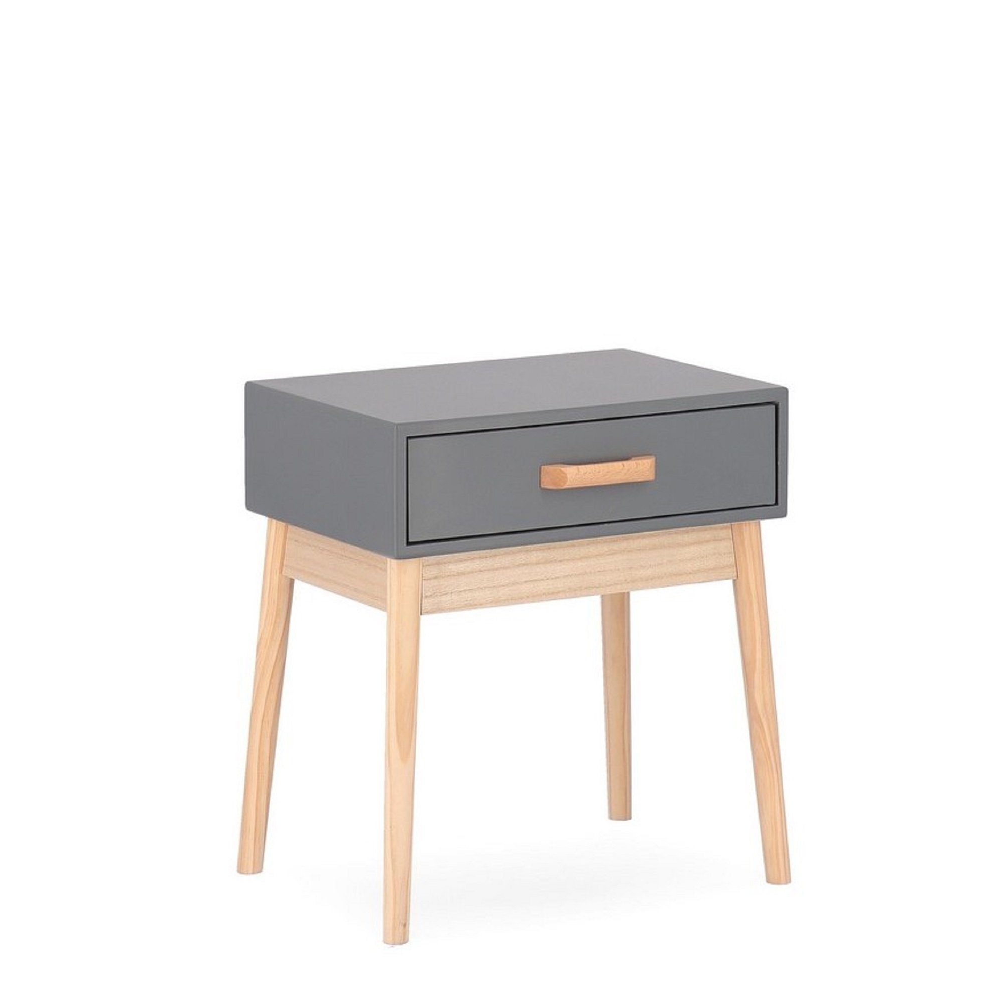 Andrea Bizzotto Garderobe Bizzotto Schrank Tisch Nachtisch Holz grau