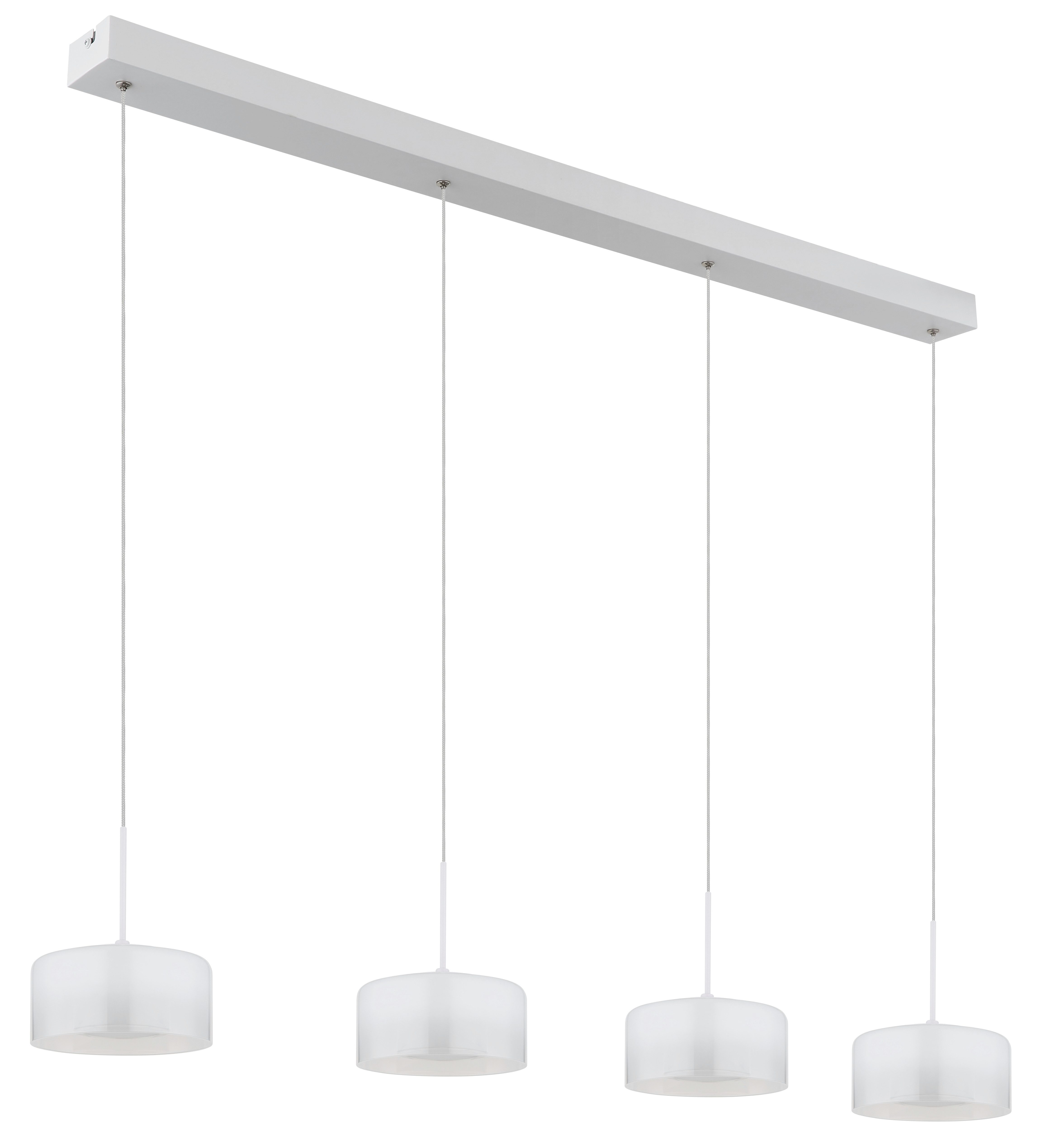 GLOBO LIGHTING LED Pendelleuchte BELINDA, LED fest integriert, Tageslichtweiß, Hängelampe/Hängeleuchte/Wohnzimmer/Esstisch/elegant