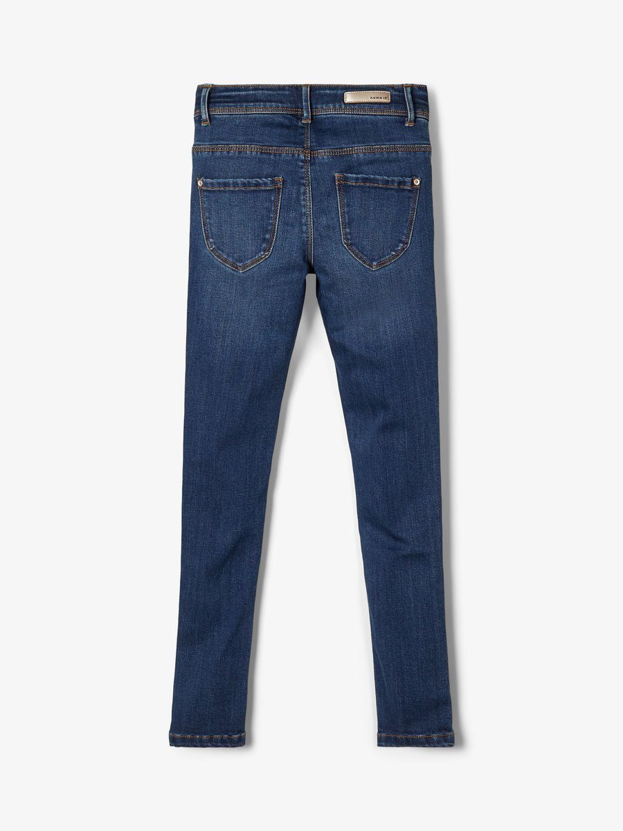 Name It Skinny-fit-Jeans Mädchen NKFPOLLY DNMTECOS 3399 PANT NOOS in Unifarbe – Bild 2 von 4