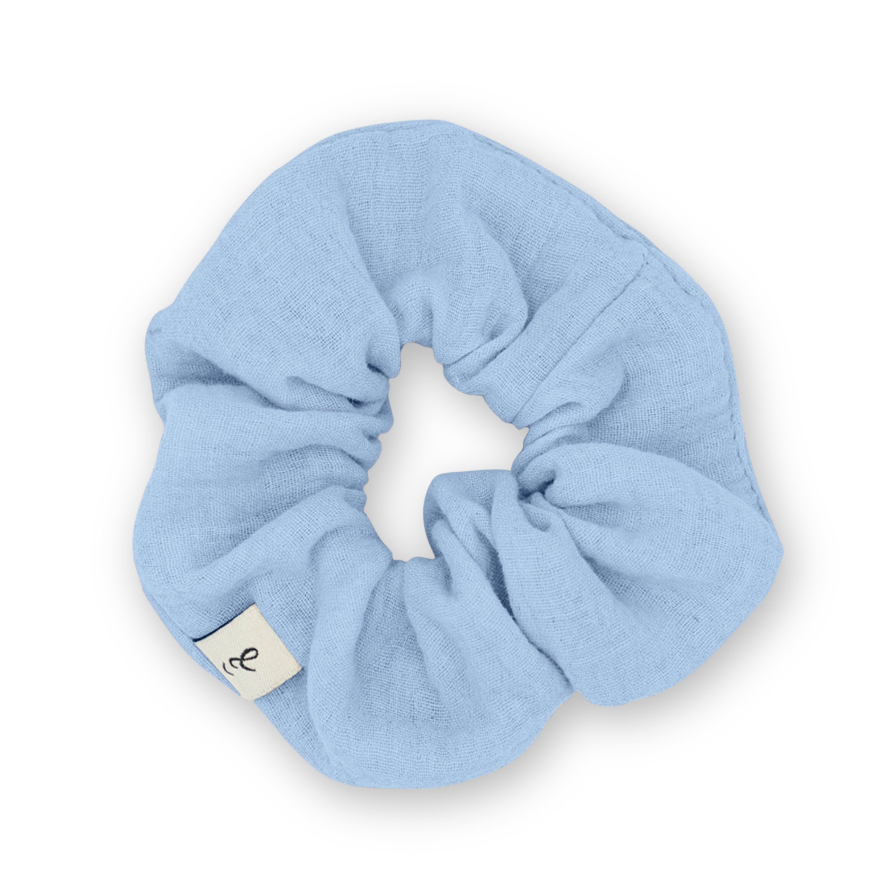 hutch&putch Haargummi Musselin-Scrunchie • Erwachsene, 1-tlg., weniger Knickstellen und damit weniger Haarbruch