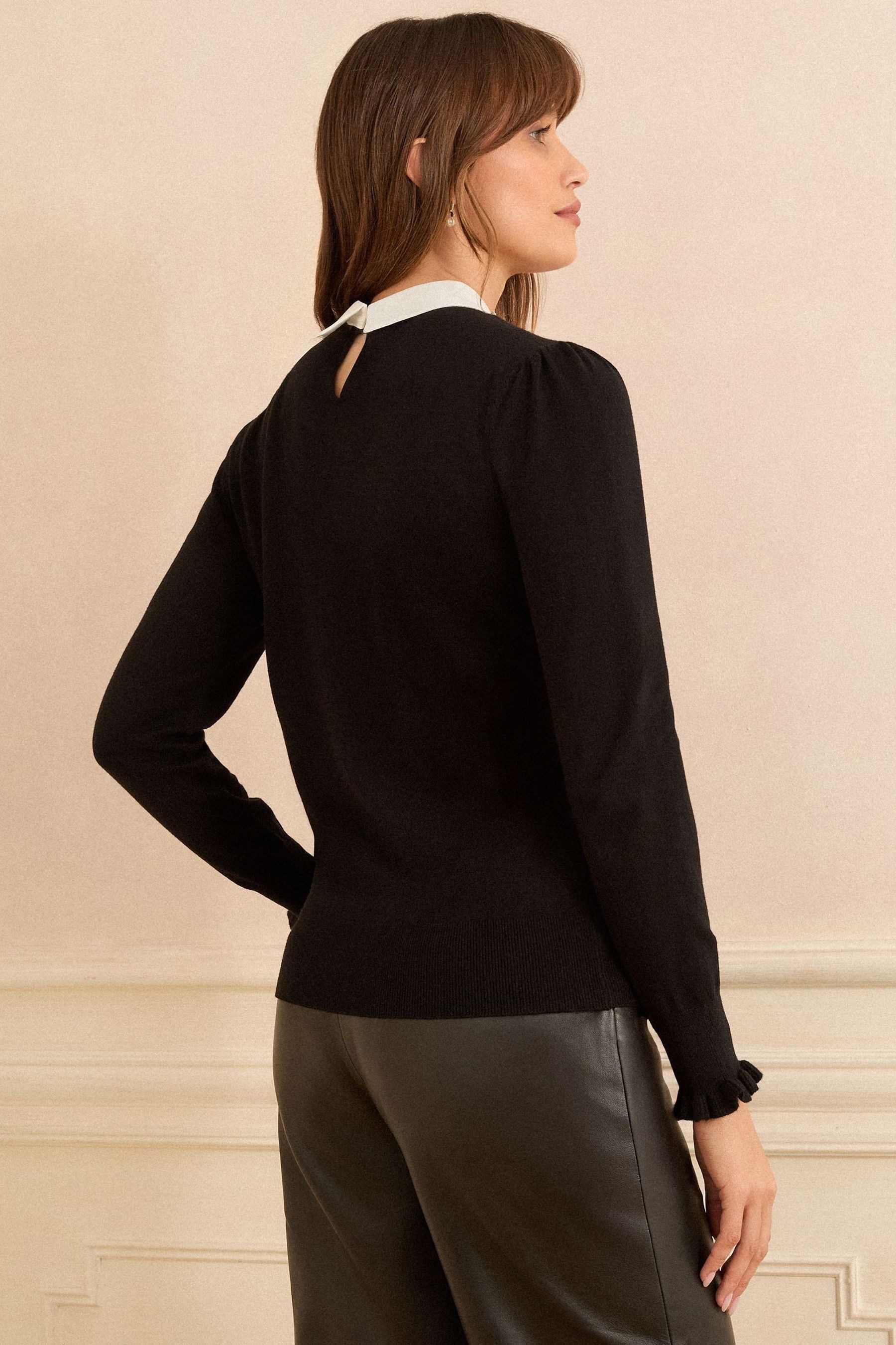 Love & Roses Strickpullover Love & Roses Strickpullover mit Kragen, Regular günstig online kaufen