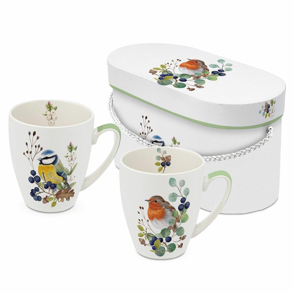 Tasse Deux Oiseaux Mug Set 2er Set 350 ml