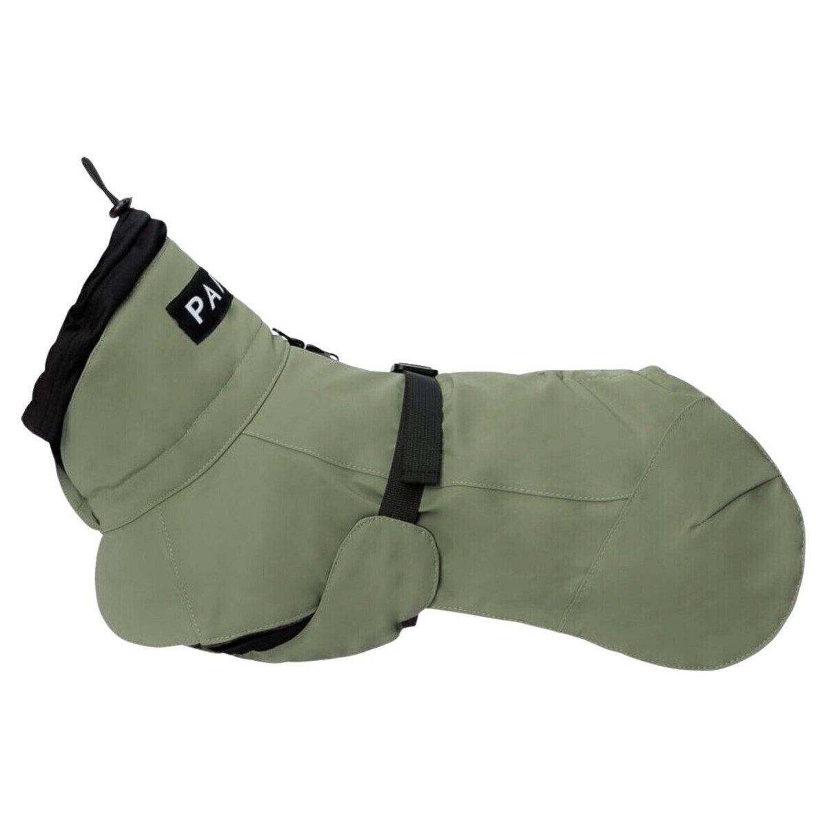 PAIKKA Hundemantel Hunde Winter-Jacke reflektierend "Visibility Seawool" olive