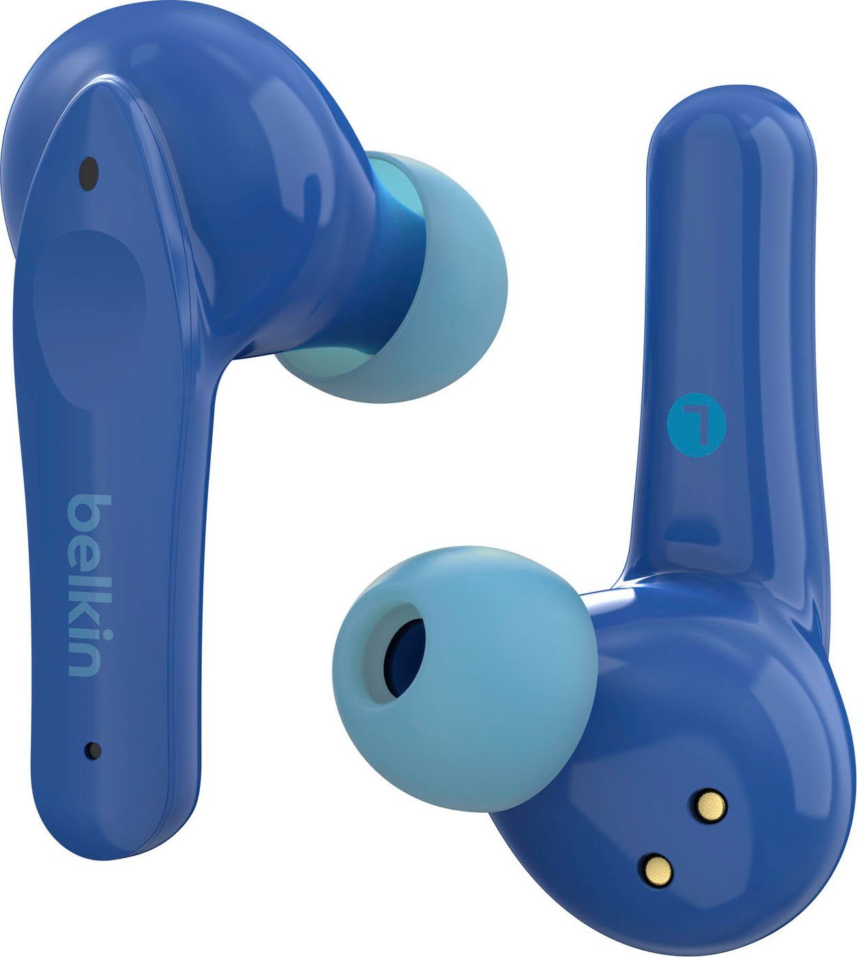 Belkin SOUNDFORM 85 am In-Ear-Kopfhörer begrenzt; wireless Kopfhörer) dB Kopfhörer blau (auf Kinder - NANO