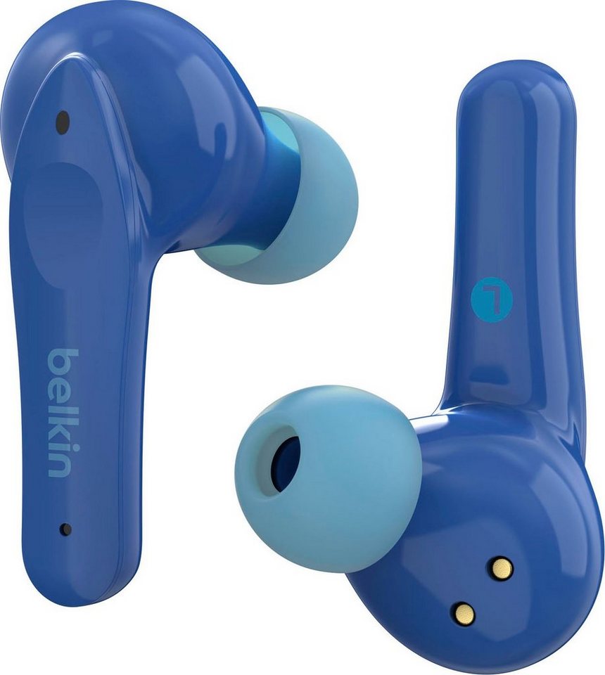 Belkin SOUNDFORM NANO - Kinder In-Ear-Kopfhörer wireless Kopfhörer (auf 85  dB begrenzt; am Kopfhörer), Kabellose In-Ear-Kopfhörer für Kinder