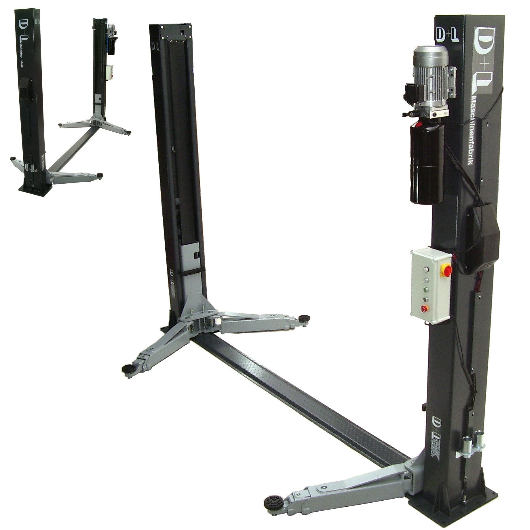 Apex Wagenheber XL Säulen Hebebühne 5000kg 2-Säulenhebebühne Autohebebühne 06310, 1-tlg.