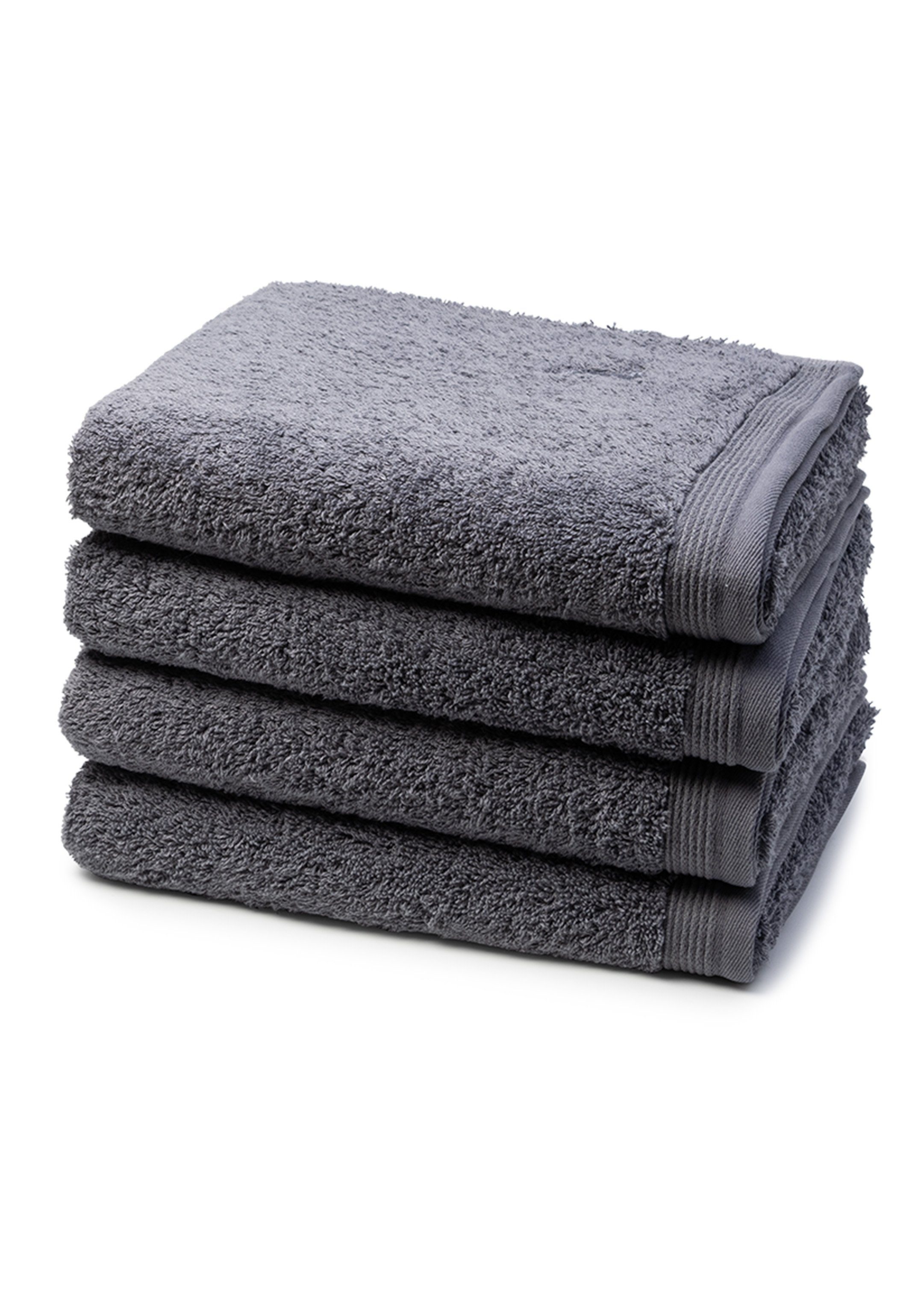 Möve Handtuch Set Superwuschel, Walkfrottee (Spar-Set, 4-St), 4 X Handtuch - im Set - Baumwolle - Extraweiches Handtuch
