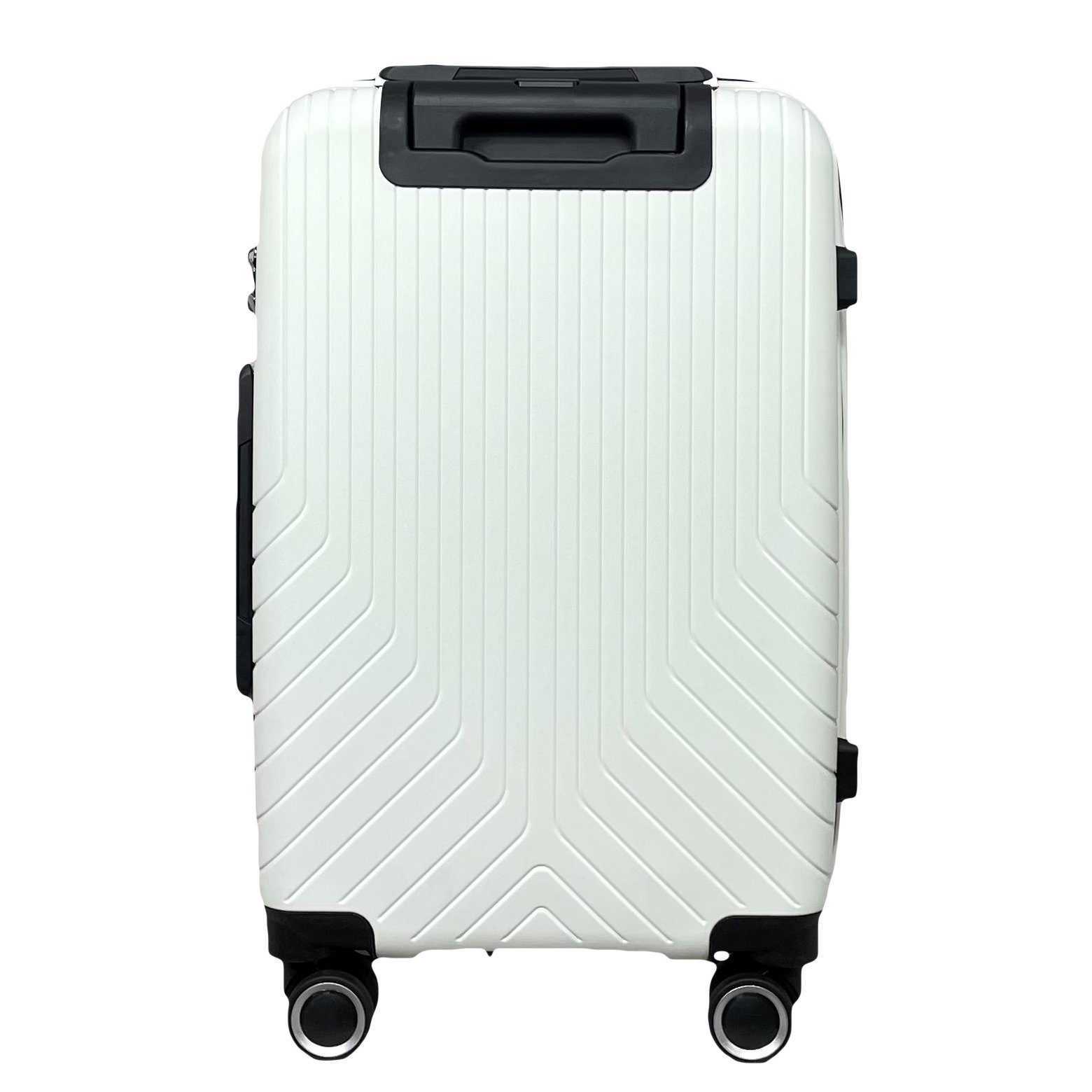 Set Handgepäck Koffer M/L/XL/XXL/4er Reisetasche Weiß Koffer Reisekoffer MTB Tasche