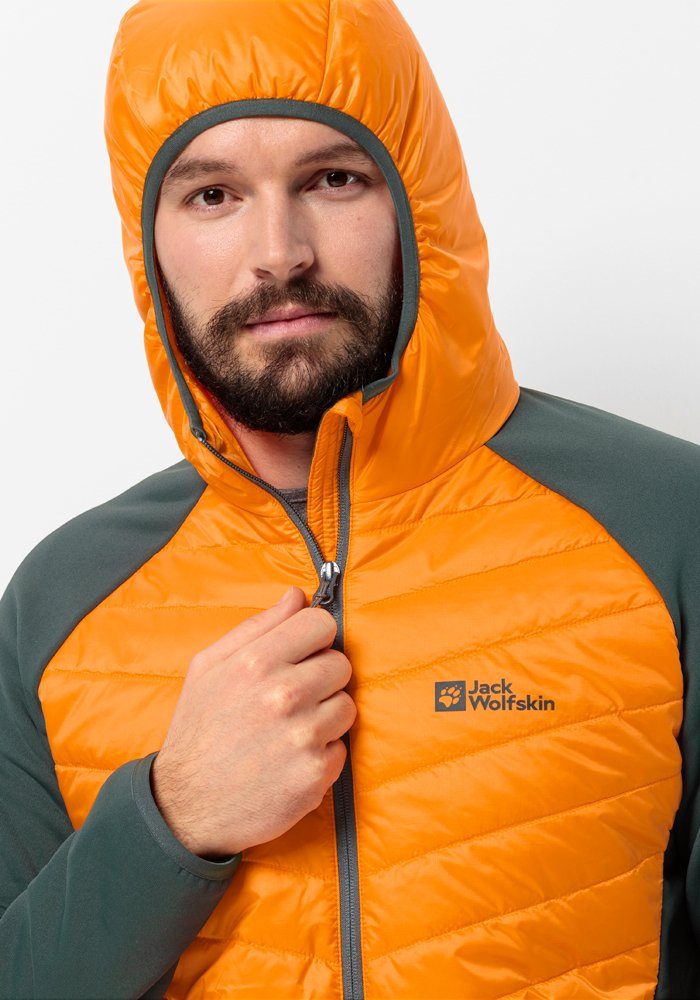 PRO ROUTEBURN Jack Wolfskin HYBRID M dragon-fire Hybridjacke