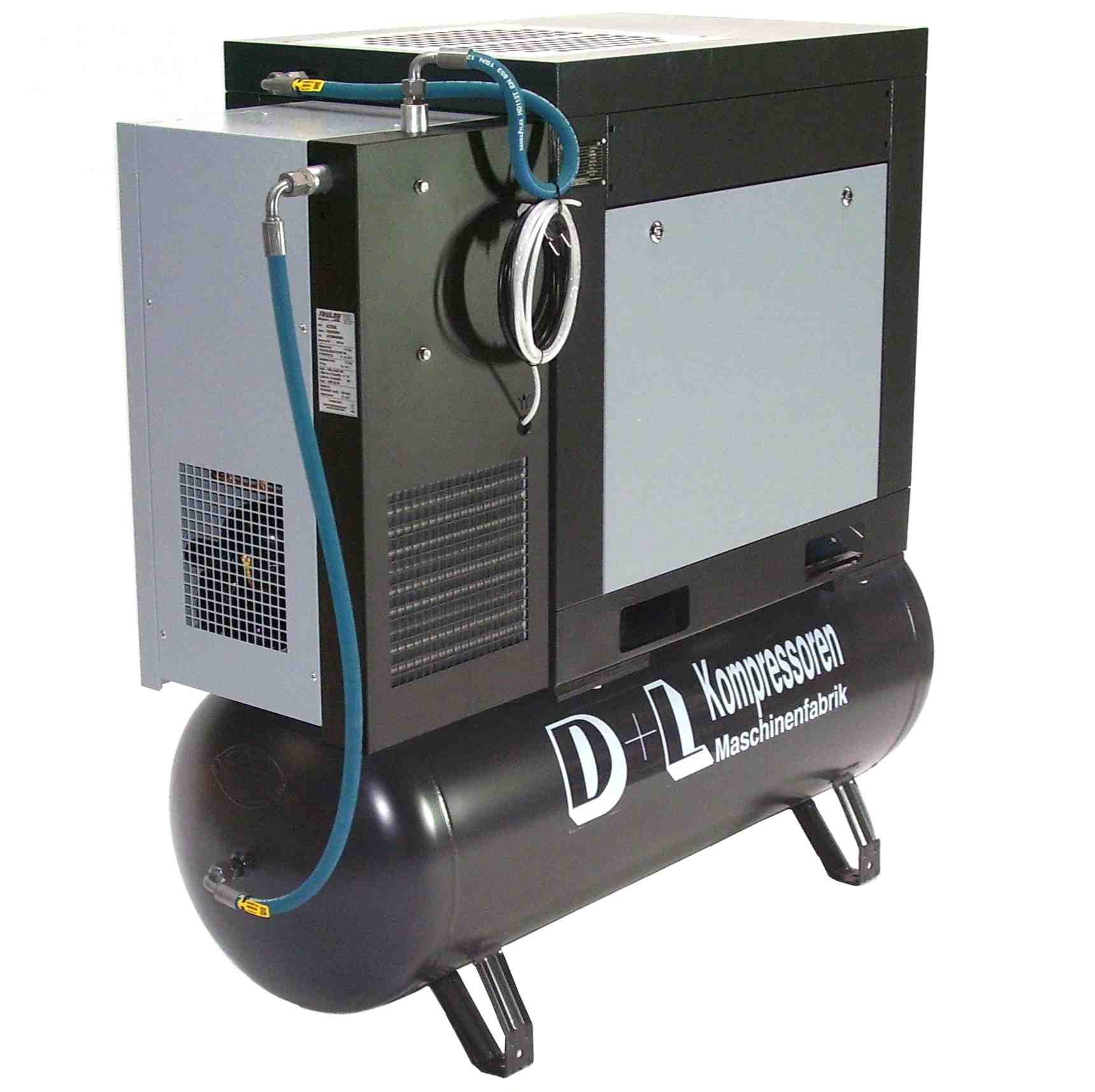 Apex Kompressor Schraubenkompressor 950/10/500 7,5kW 950L 10bar mit Trockner, 1-tlg.