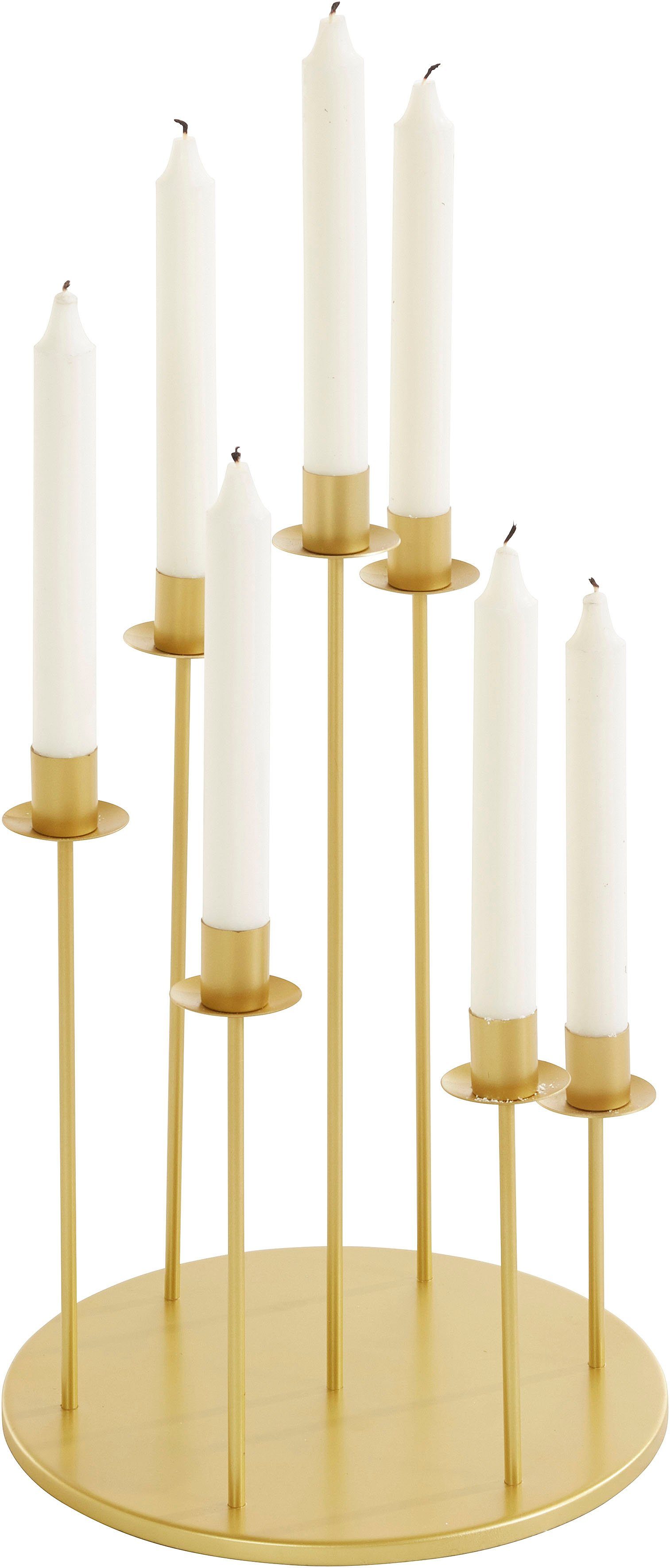 LeGer Home by Lena Gercke Standkerzenhalter »Olana« (1 Stück), aus Metall, Höhe ca. 38 cm-Otto