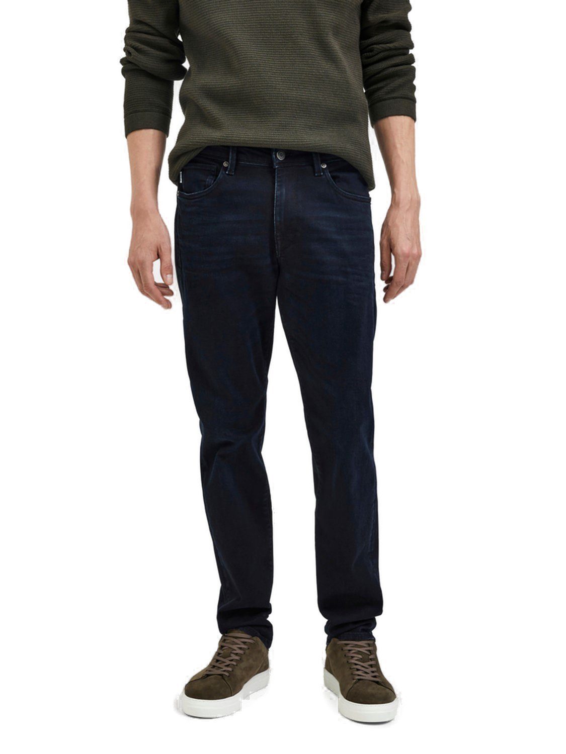SELECTED HOMME Straight-Jeans SLH196-STRAIGHTSCOTT 24601 mit Stretch