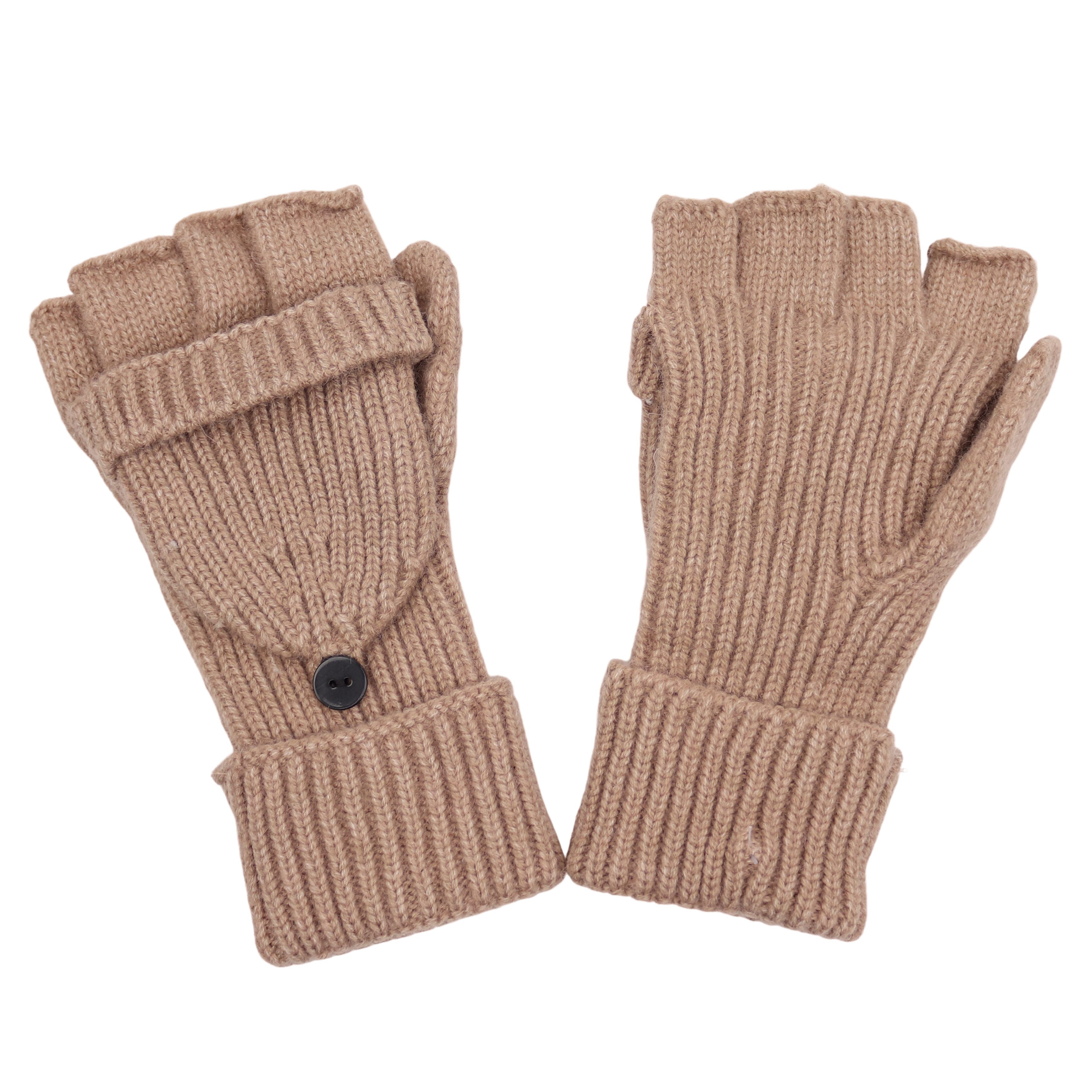 MIRROSI Strickhandschuhe Damen Handschuhe 2 in 1,Praktisches Klapp-Design m günstig online kaufen