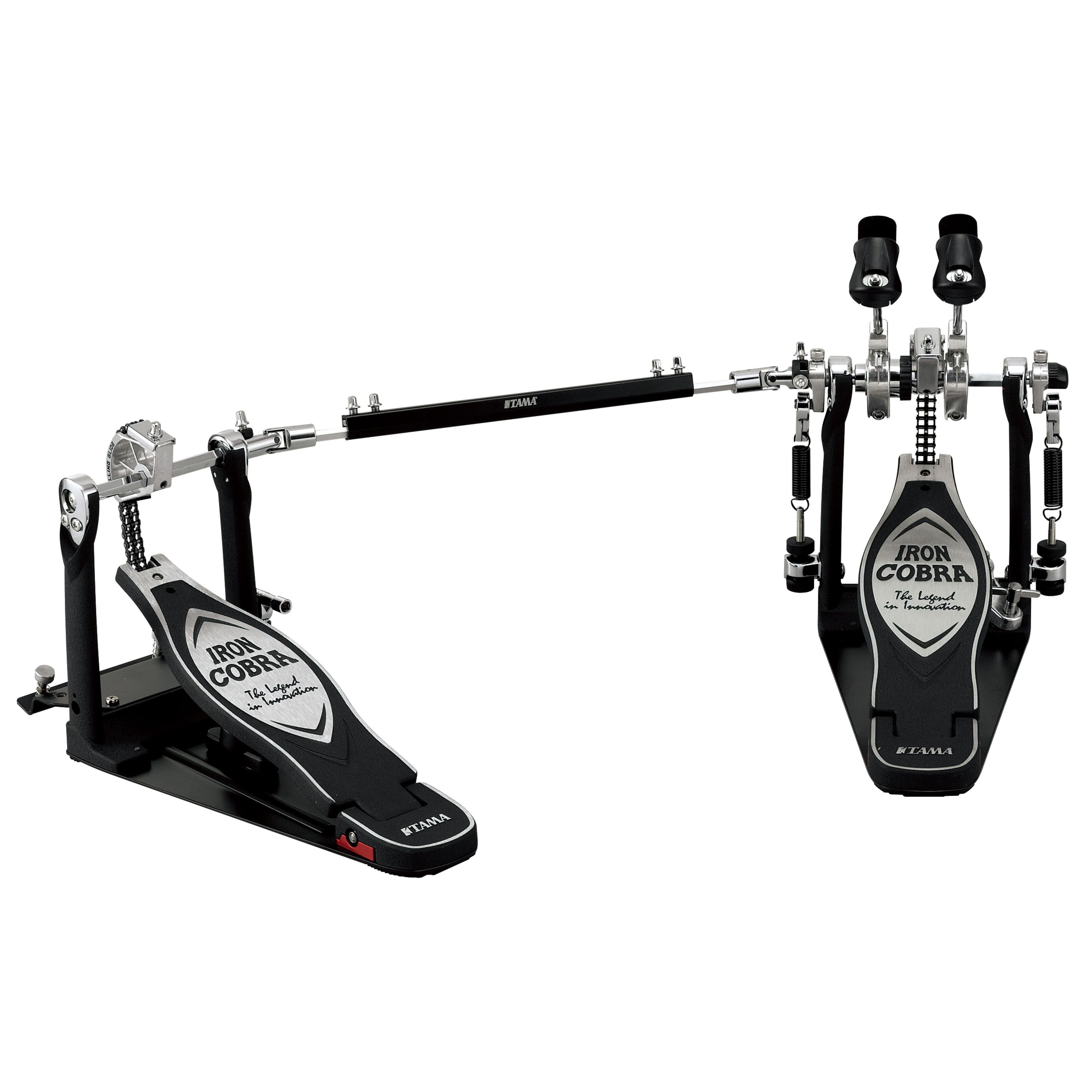 Tama Musikinstrumentenpedal, (Doppelpedal Iron Cobra HP900RWN Rolling Glide, Hardware, Doppelfußmaschinen), Doppelpedal Iron Cobra, HP900RWN, Rolling Glide - Doppelfußmaschine