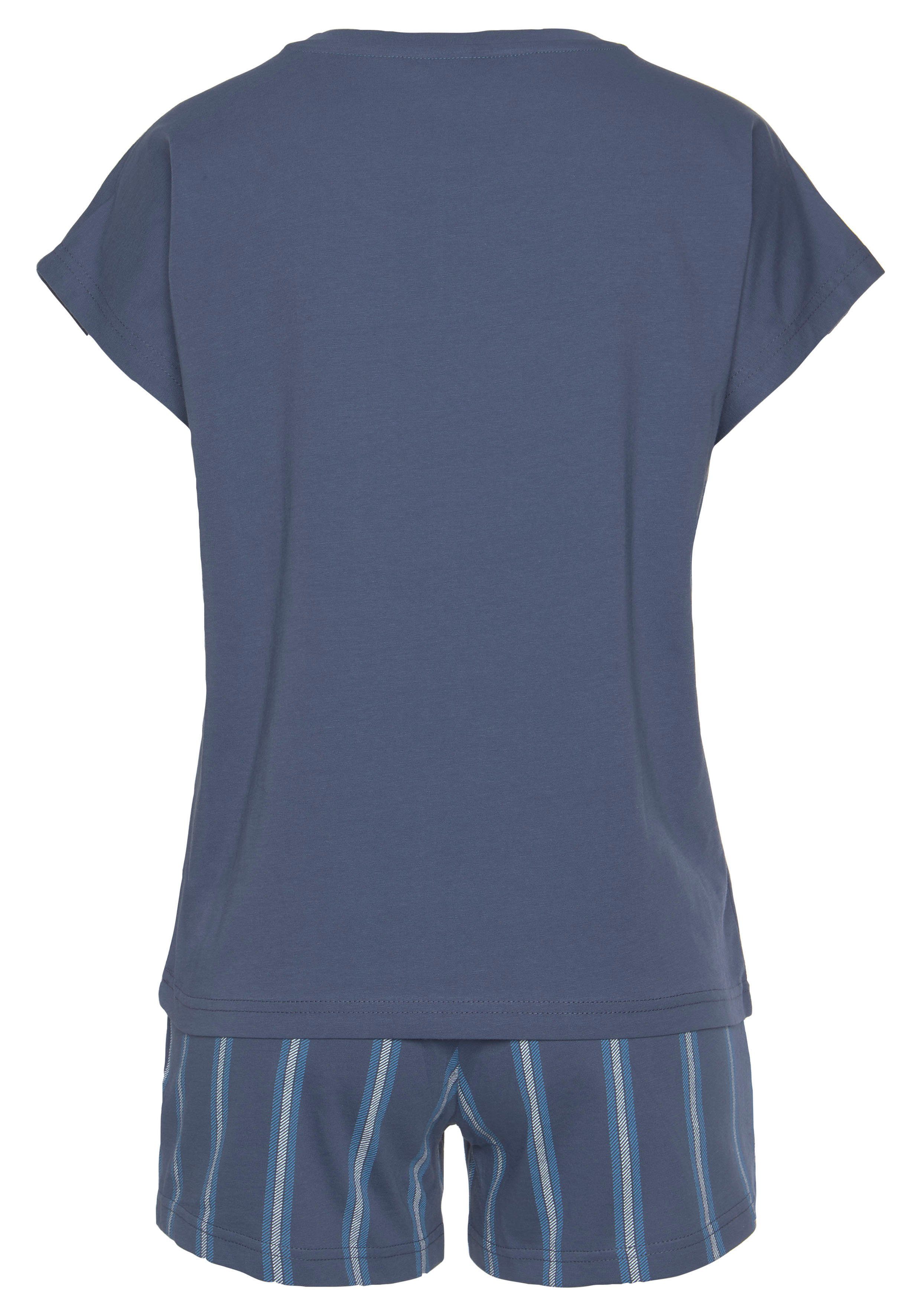 Vivance Dreams Shorty (Set, 2 tlg) mit Frontdruck